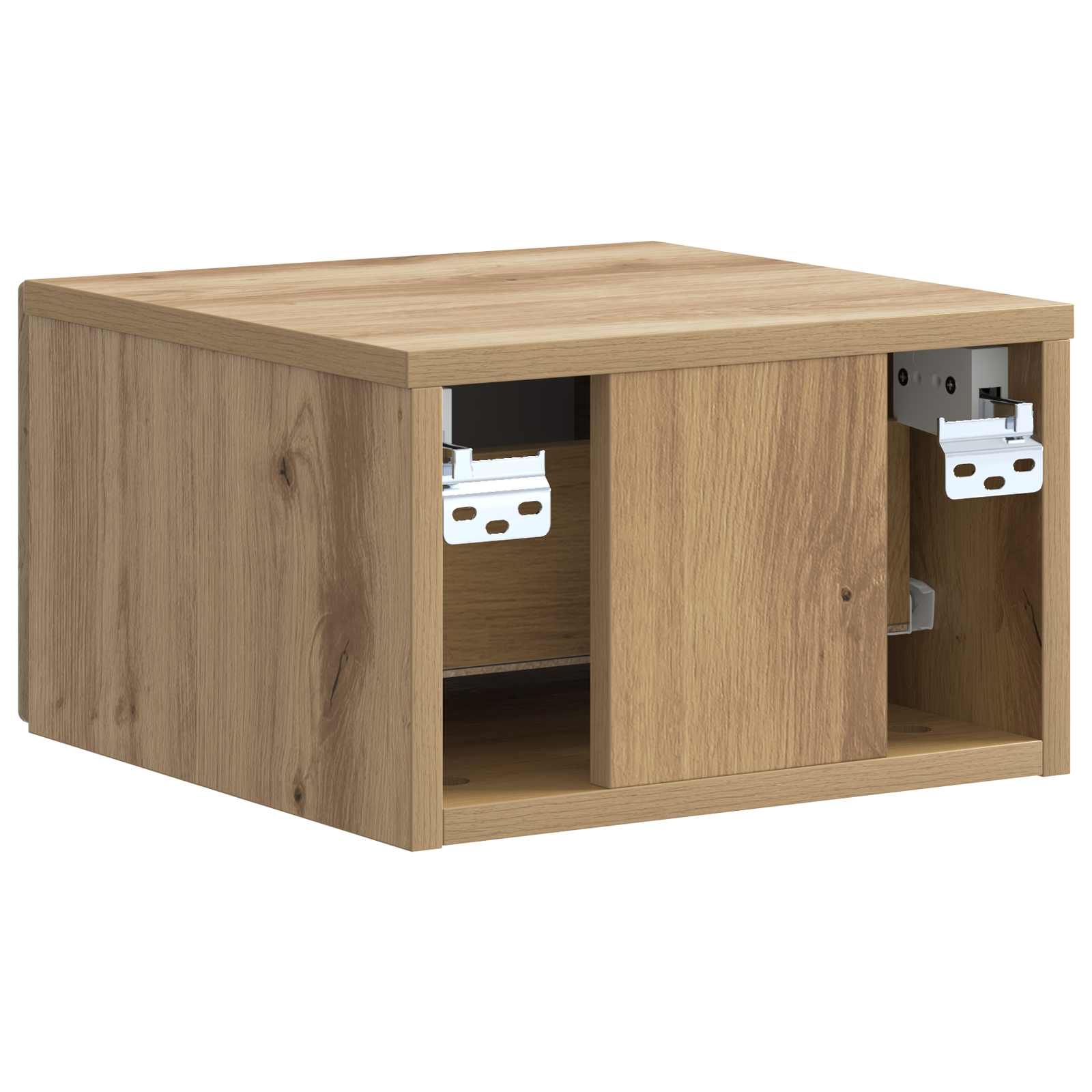 Cabinet de chevet mural 2 pcs Chêne artisanal 33 x 34,5 x 20 cm - XIOS