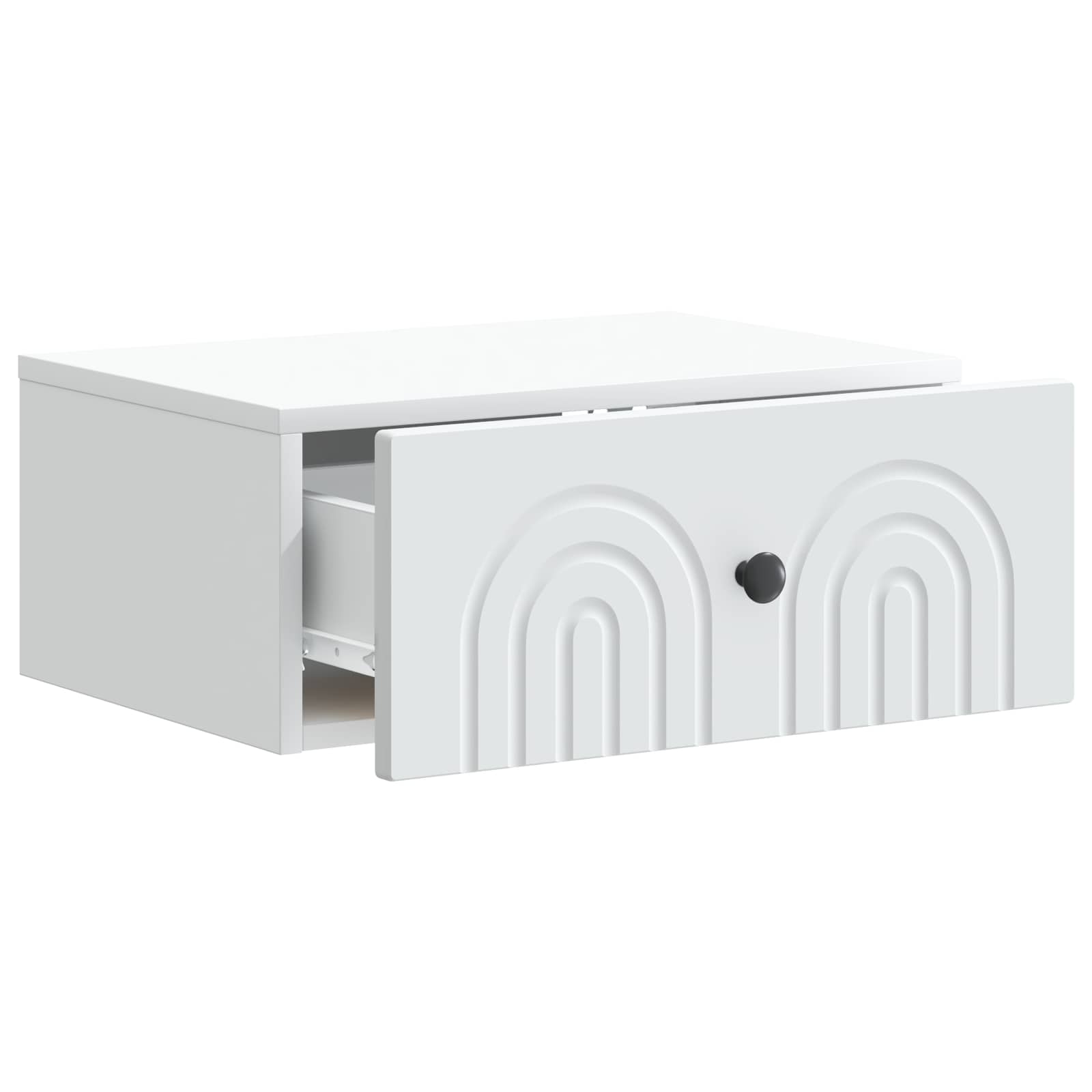 Cabinet de chevet mural 2 pcs Blanc 49 x 34,5 x 20 cm - XIOS