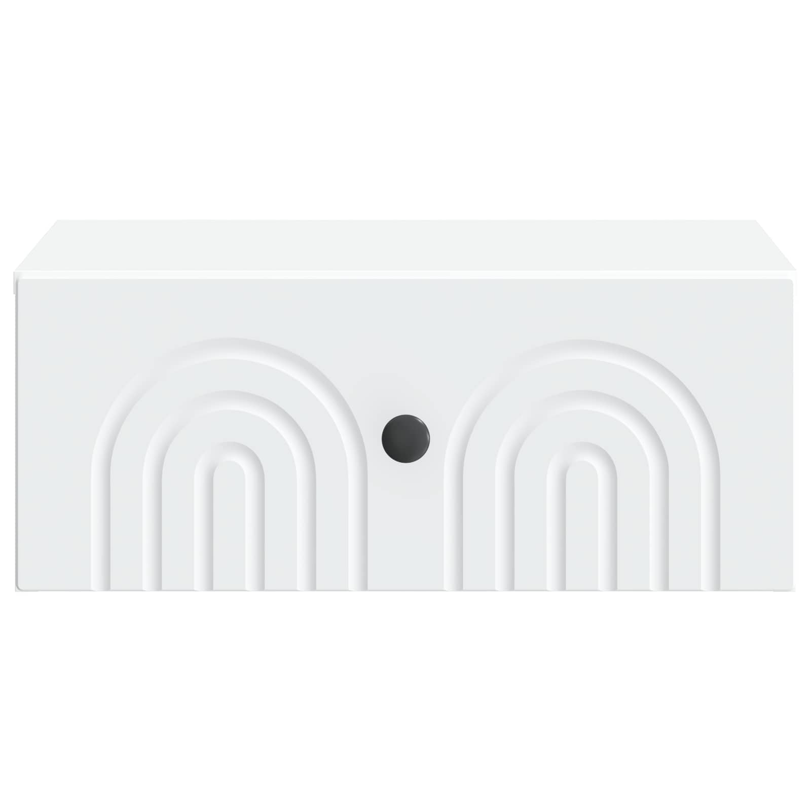 Cabinet de chevet mural 2 pcs Blanc 49 x 34,5 x 20 cm - XIOS