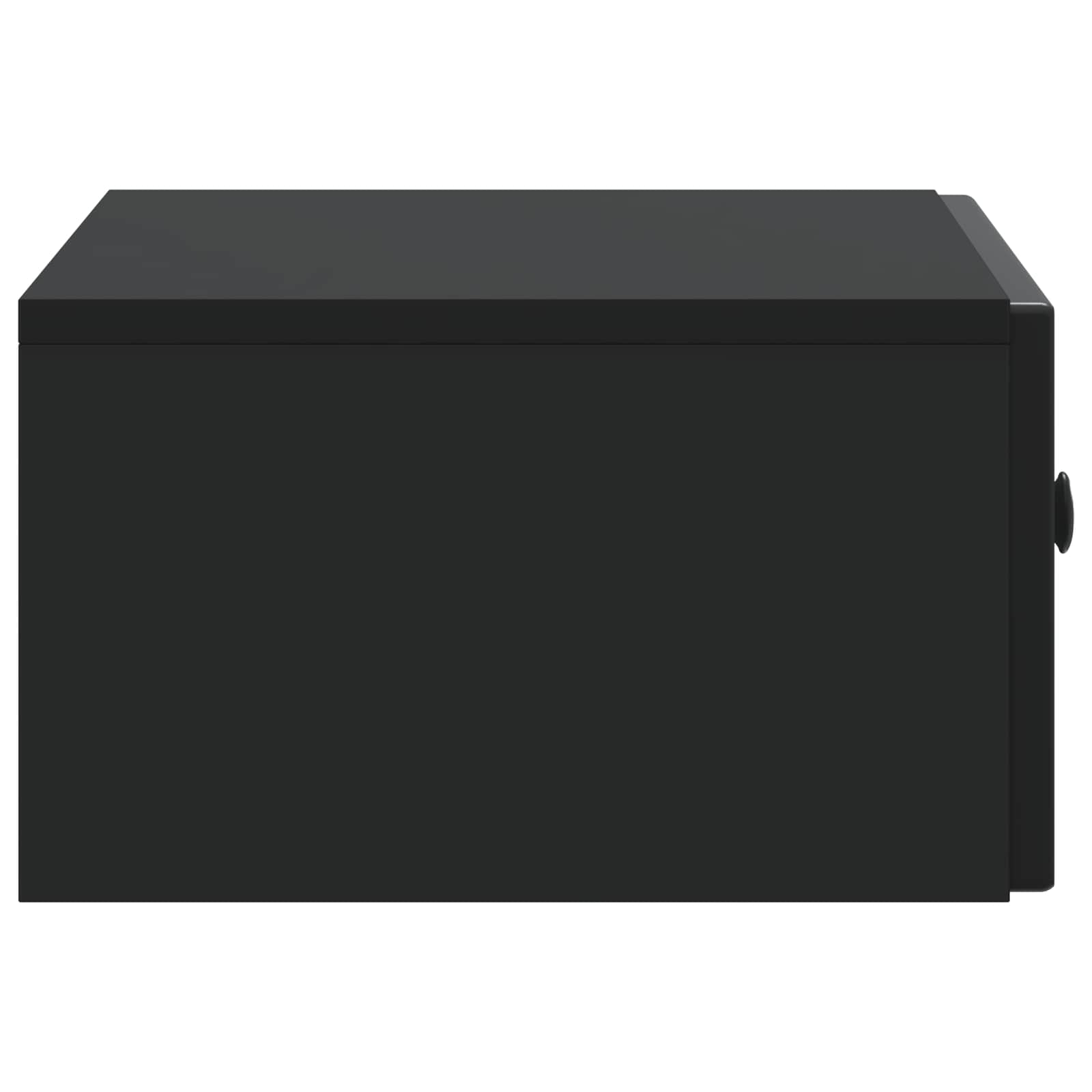 Cabinet de chevet mural 2 pcs Noir 49 x 34,5 x 20 cm - XIOS