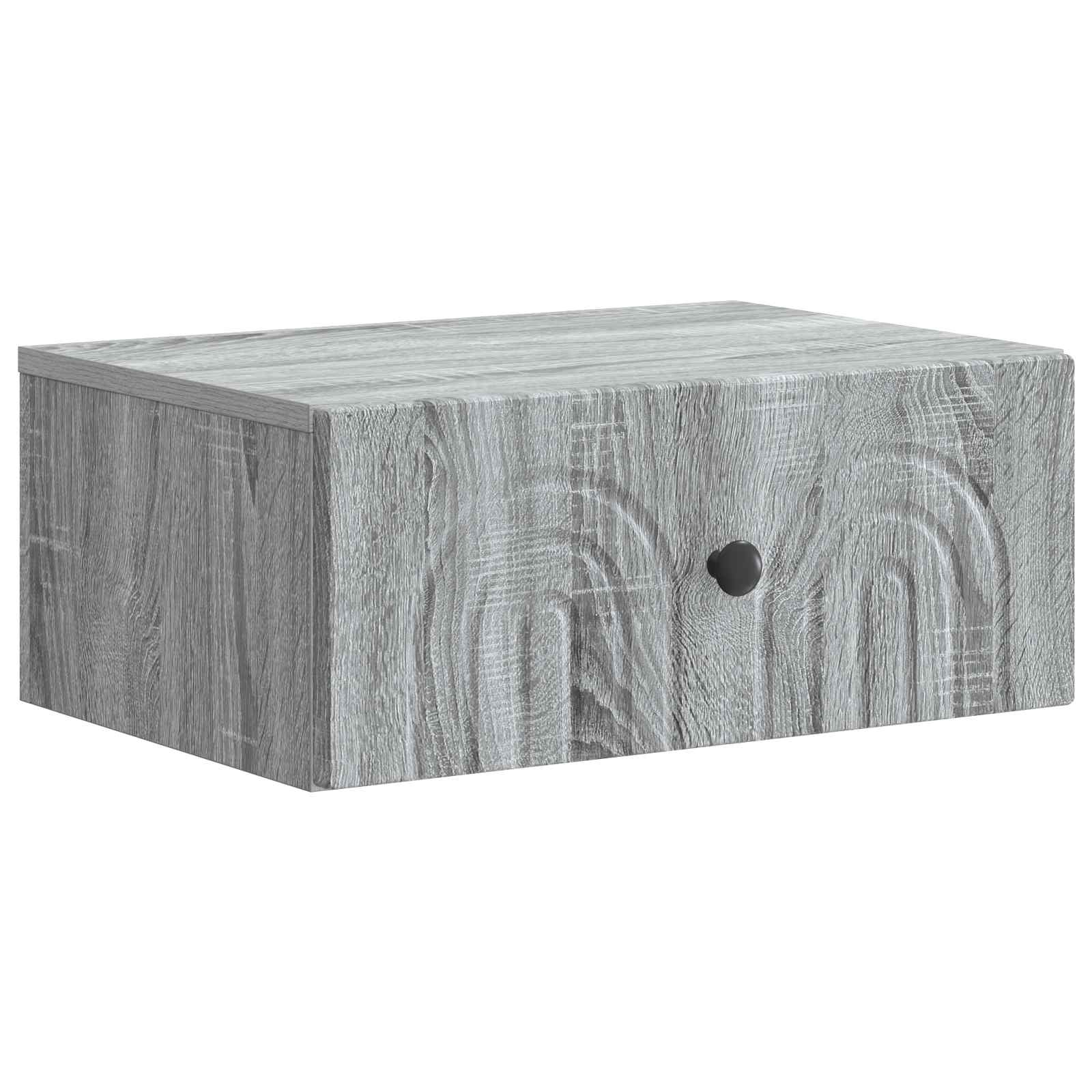 Cabinet de chevet mural 2 pcs Sonoma gris 49 x 34,5 x 20 cm - XIOS
