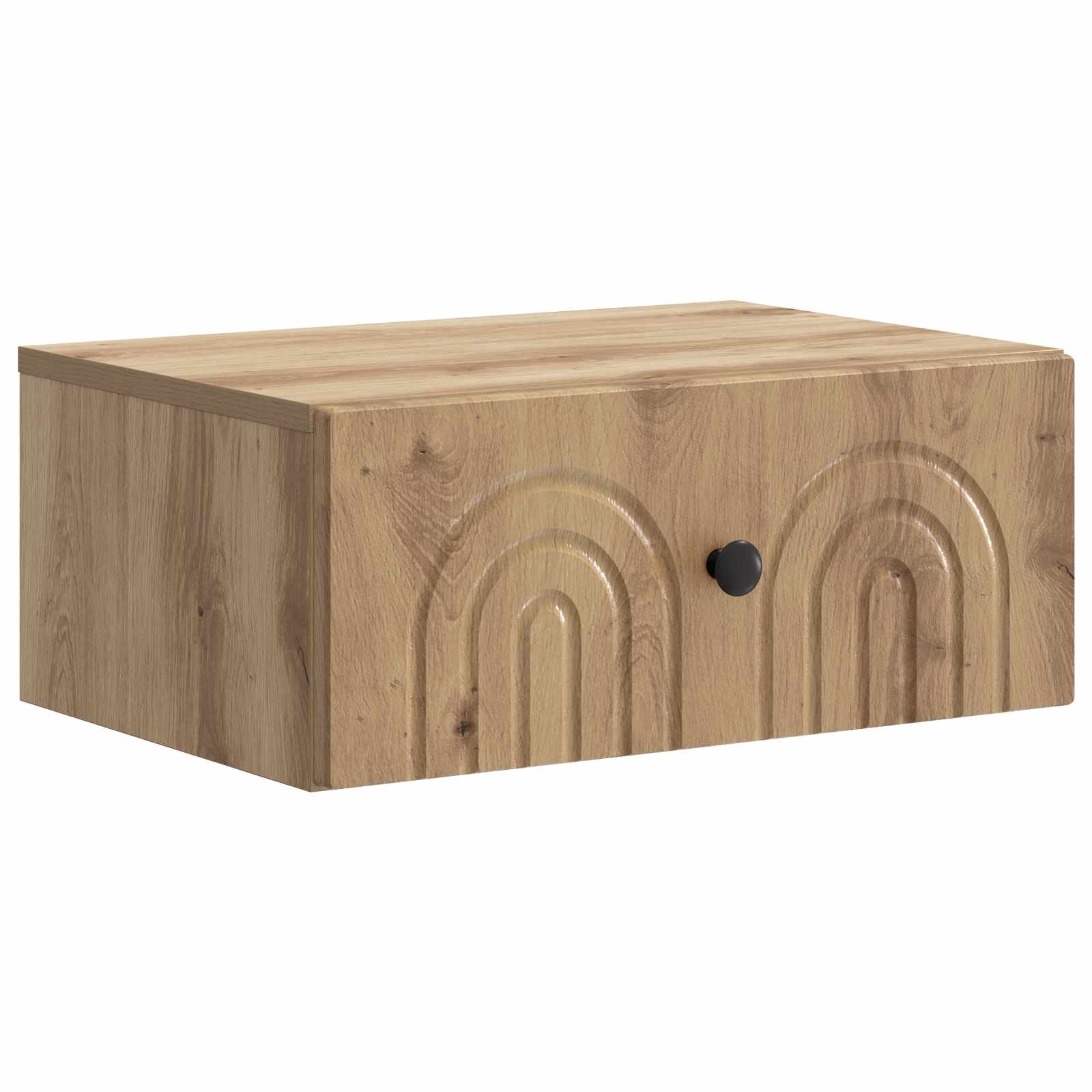 Cabinet de chevet mural 2 pcs Chêne artisanal 49 x 34,5 x 20 cm - XIOS
