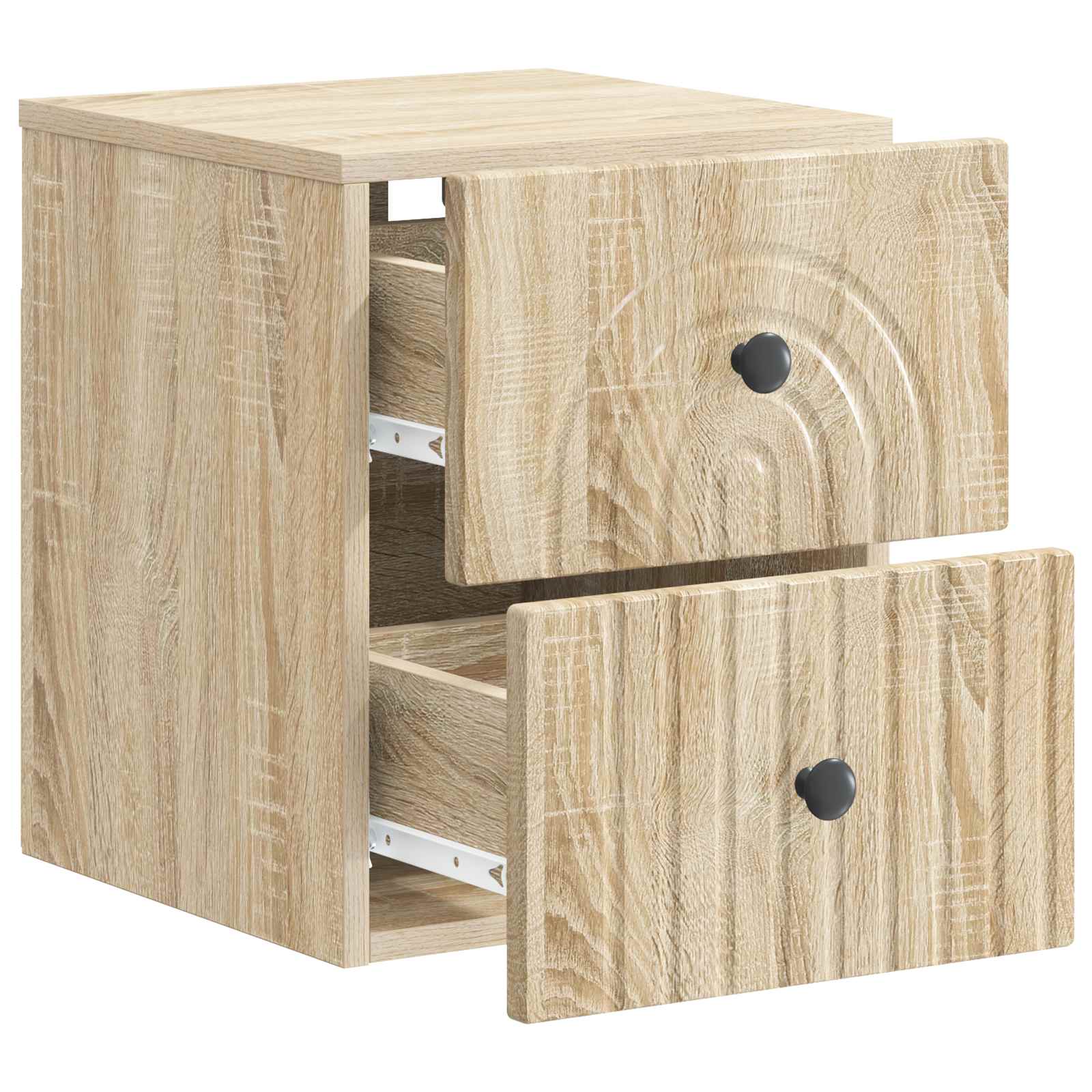 Cabinet de chevet mural 2 pcs Chêne Sonoma 33 x 34,5 x 40 cm - XIOS