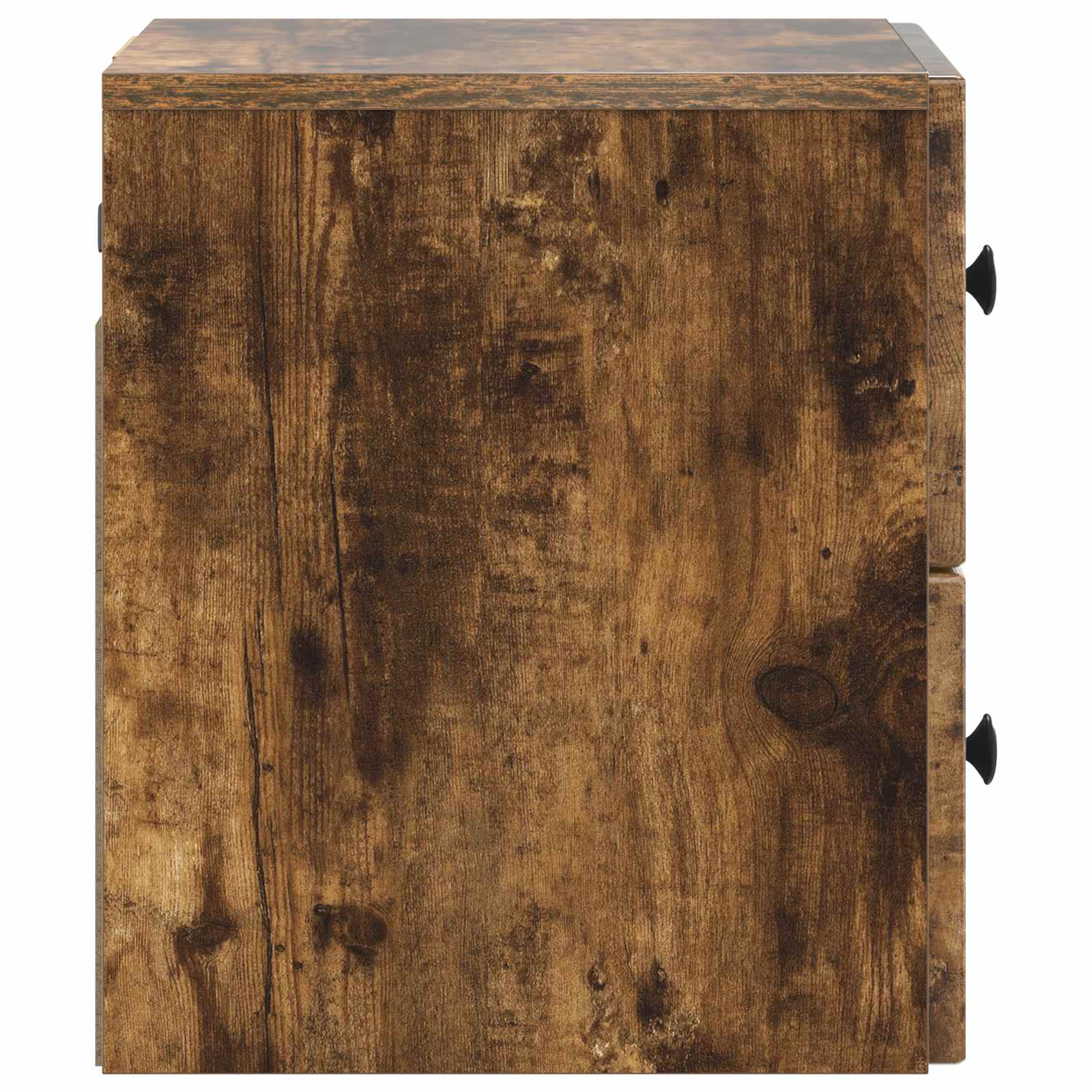 Cabinet de chevet mural 2 pcs Chêne fumé 33 x 34,5 x 40 cm - XIOS