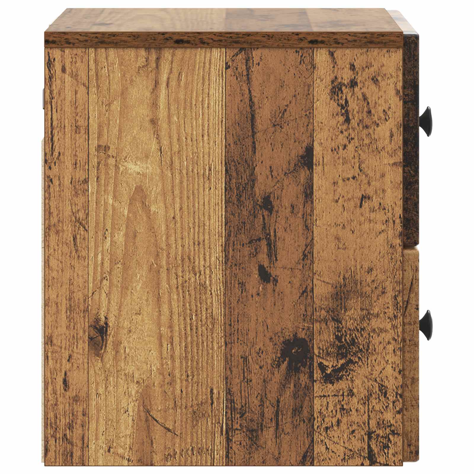 Cabinet de chevet mural 2 pcs Bois ancien 33 x 34,5 x 40 cm - XIOS