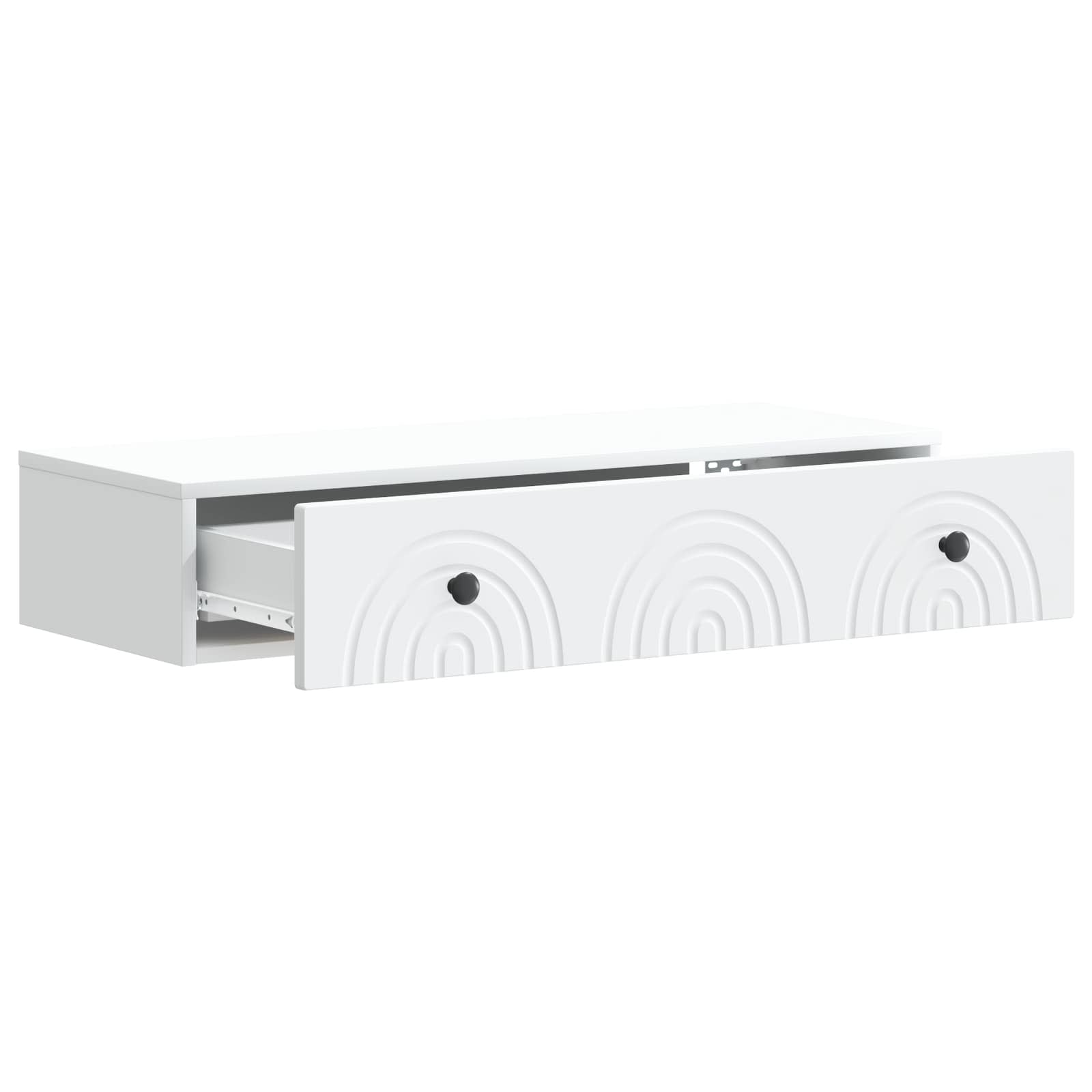 Table d'appoint murale Blanc 87,5 x 34,5 x 17 cm - XIOS