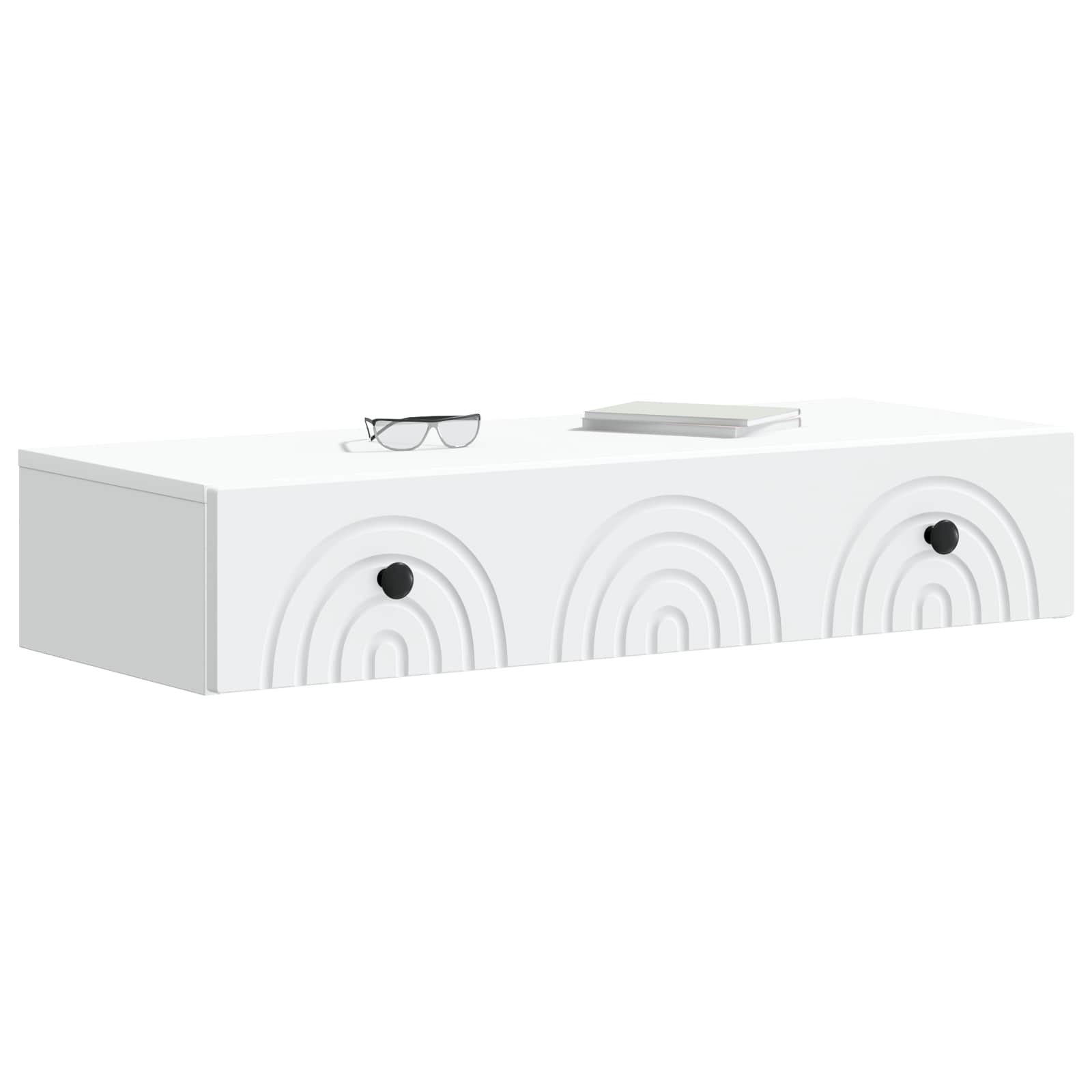 Table d'appoint murale Blanc 87,5 x 34,5 x 17 cm - XIOS