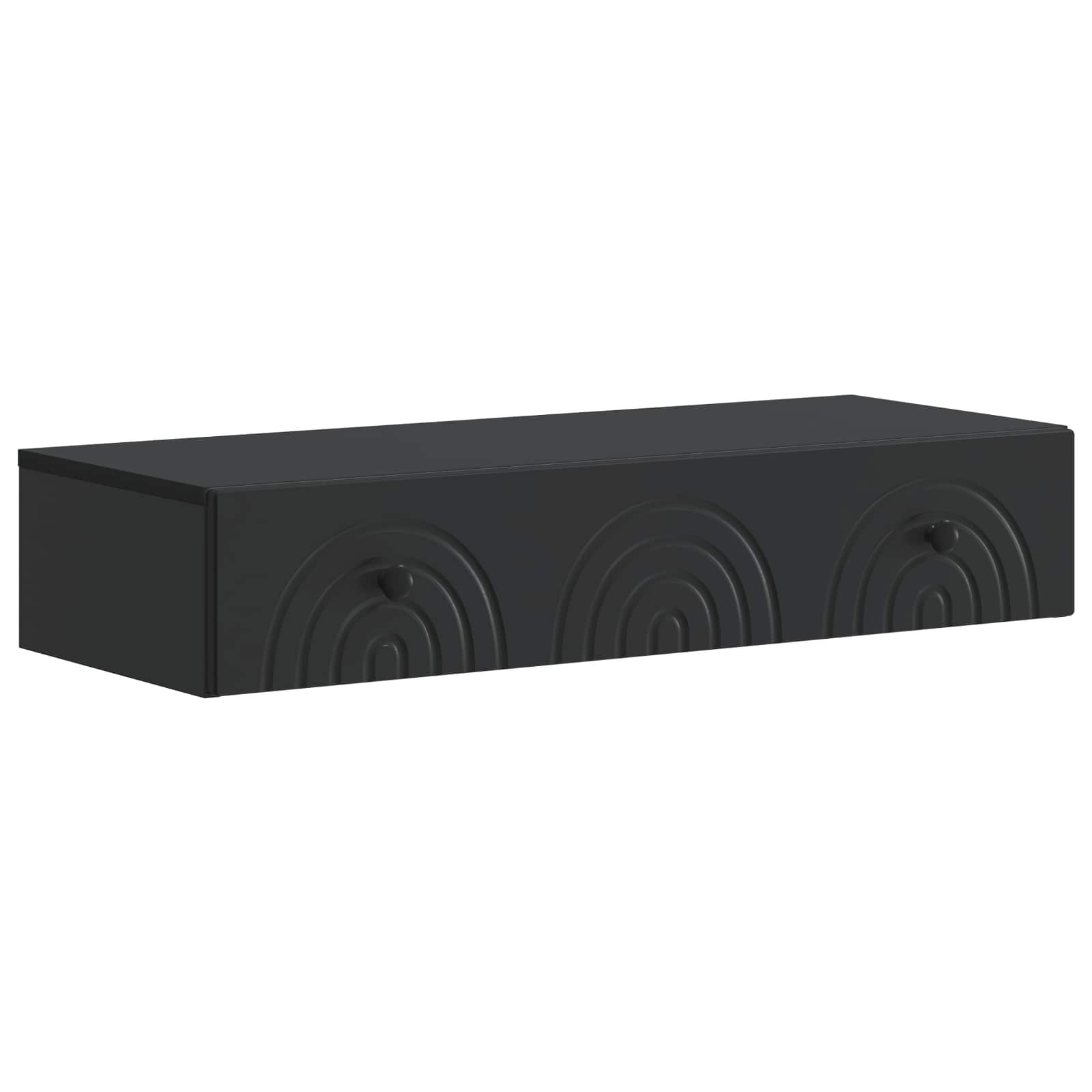 Table d'appoint murale Noir 87,5 x 34,5 x 17 cm - XIOS