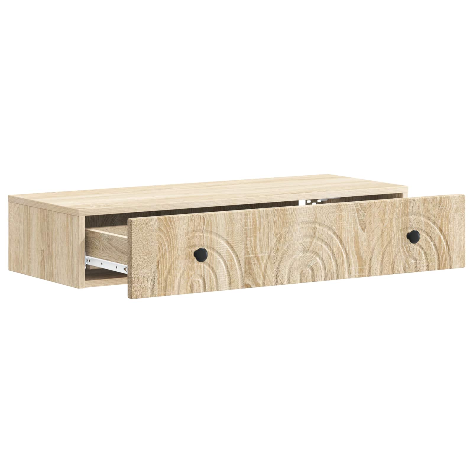 Table d'appoint murale Chêne Sonoma 87,5 x 34,5 x 17 cm - XIOS