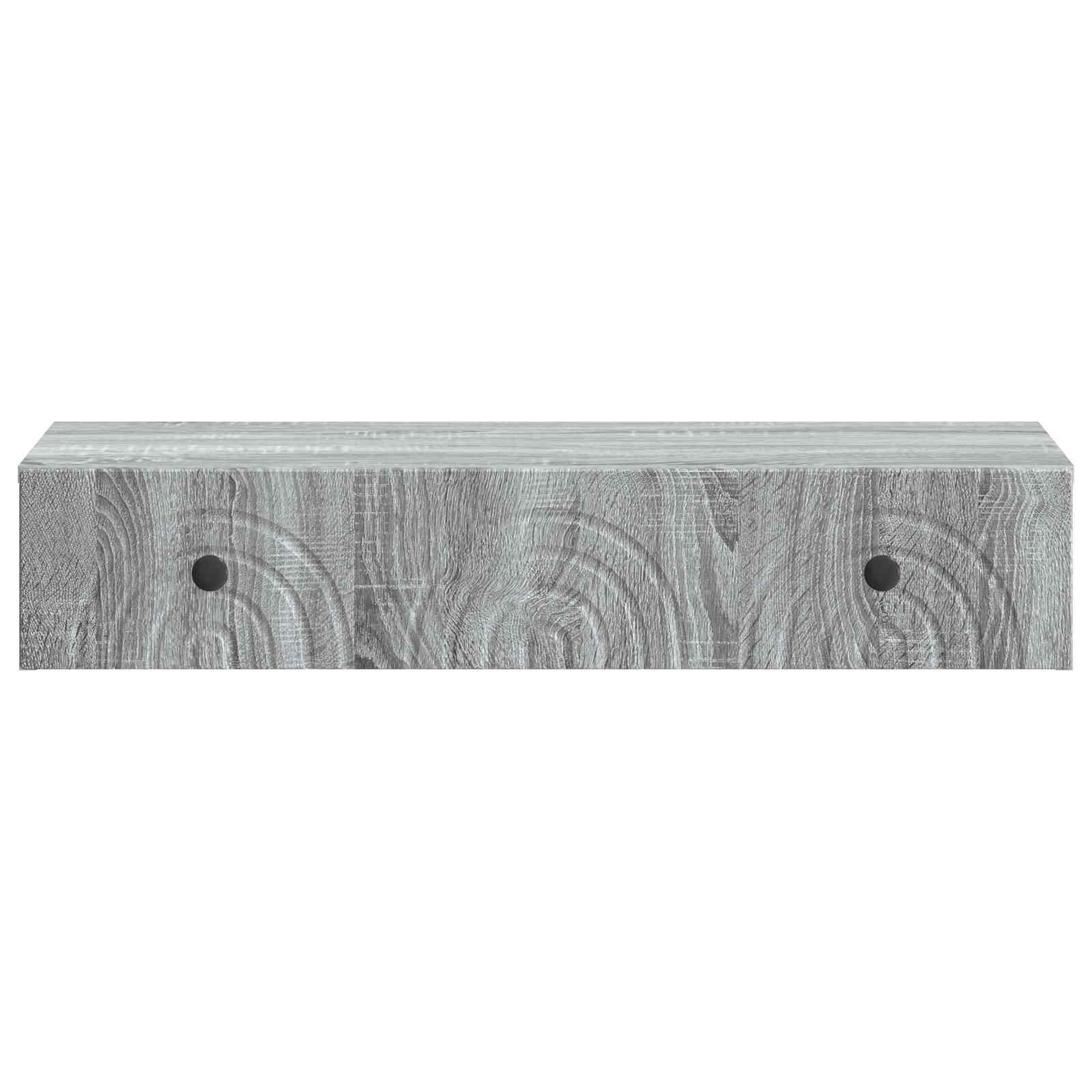 Table d'appoint murale Sonoma gris 87,5 x 34,5 x 17 cm - XIOS