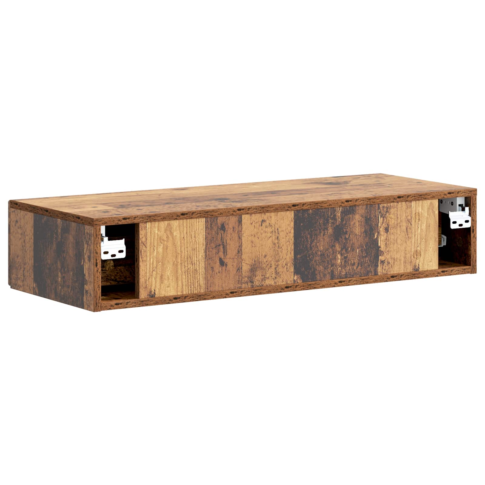 Table d'appoint murale Bois ancien 87,5 x 34,5 x 17 cm - XIOS