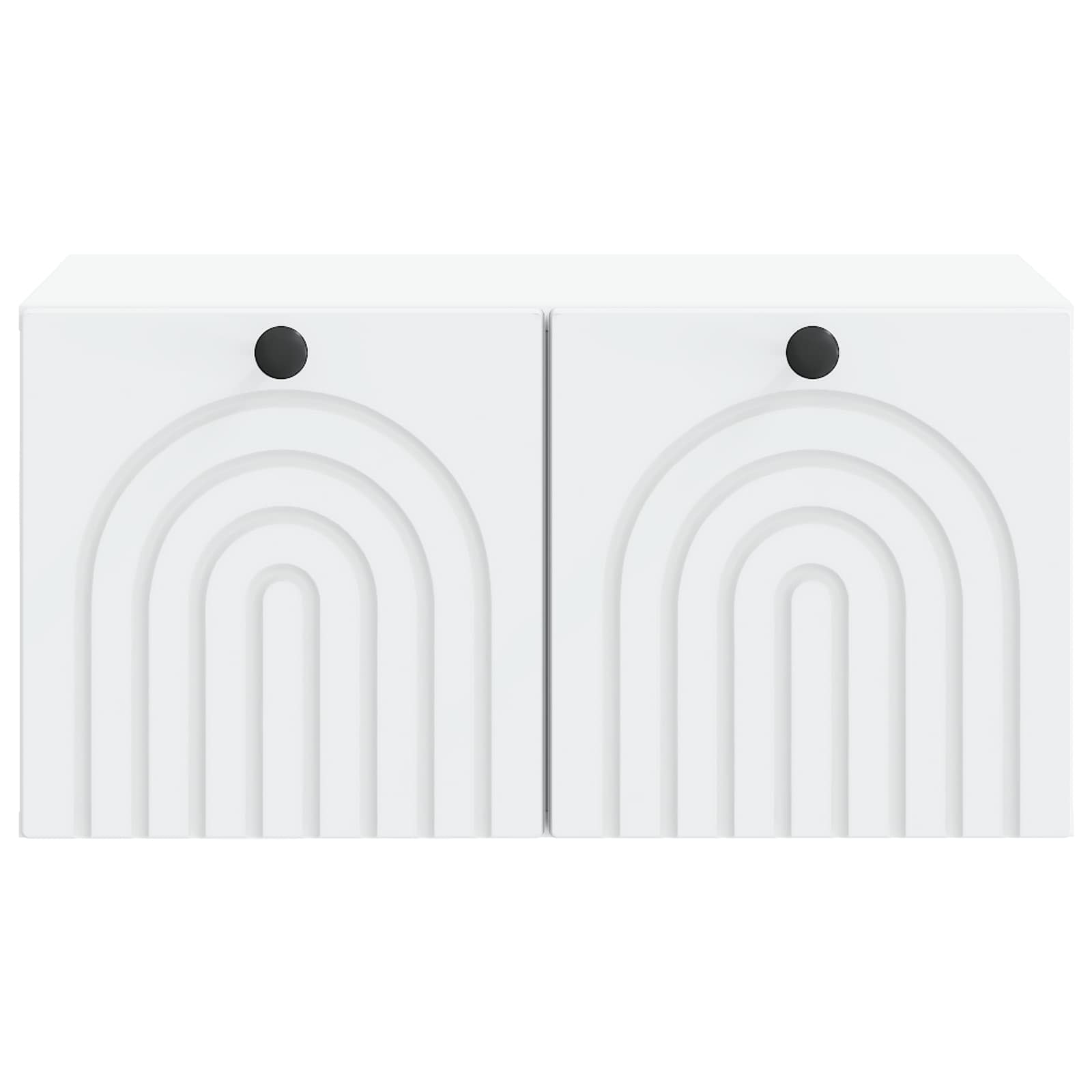 Meuble TV mural Blanc 59,5 x 41 x 30 cm Bois d'ingénierie - XIOS