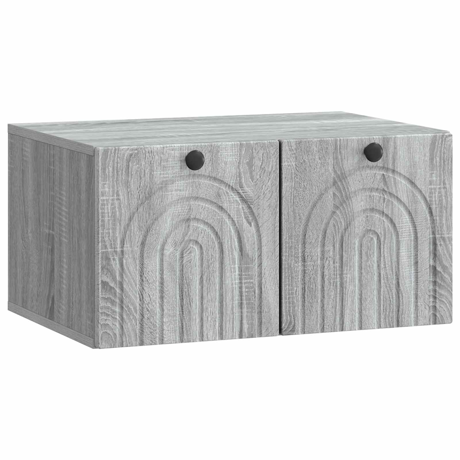 Meuble TV mural Sonoma gris 59,5 x 41 x 30 cm Bois d'ingénierie - XIOS