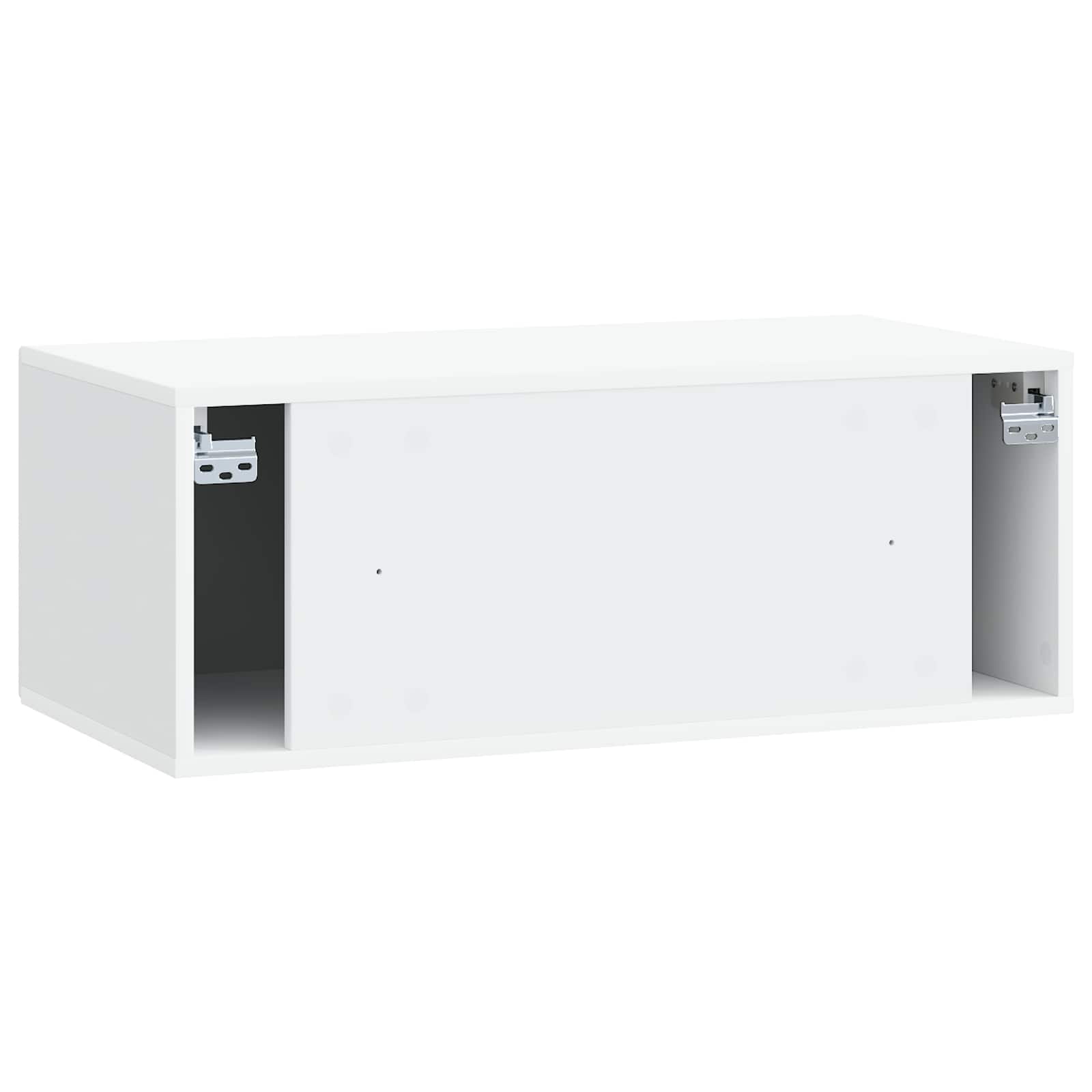 Meuble TV mural Blanc 78,5 x 41 x 30 cm Bois d'ingénierie - XIOS