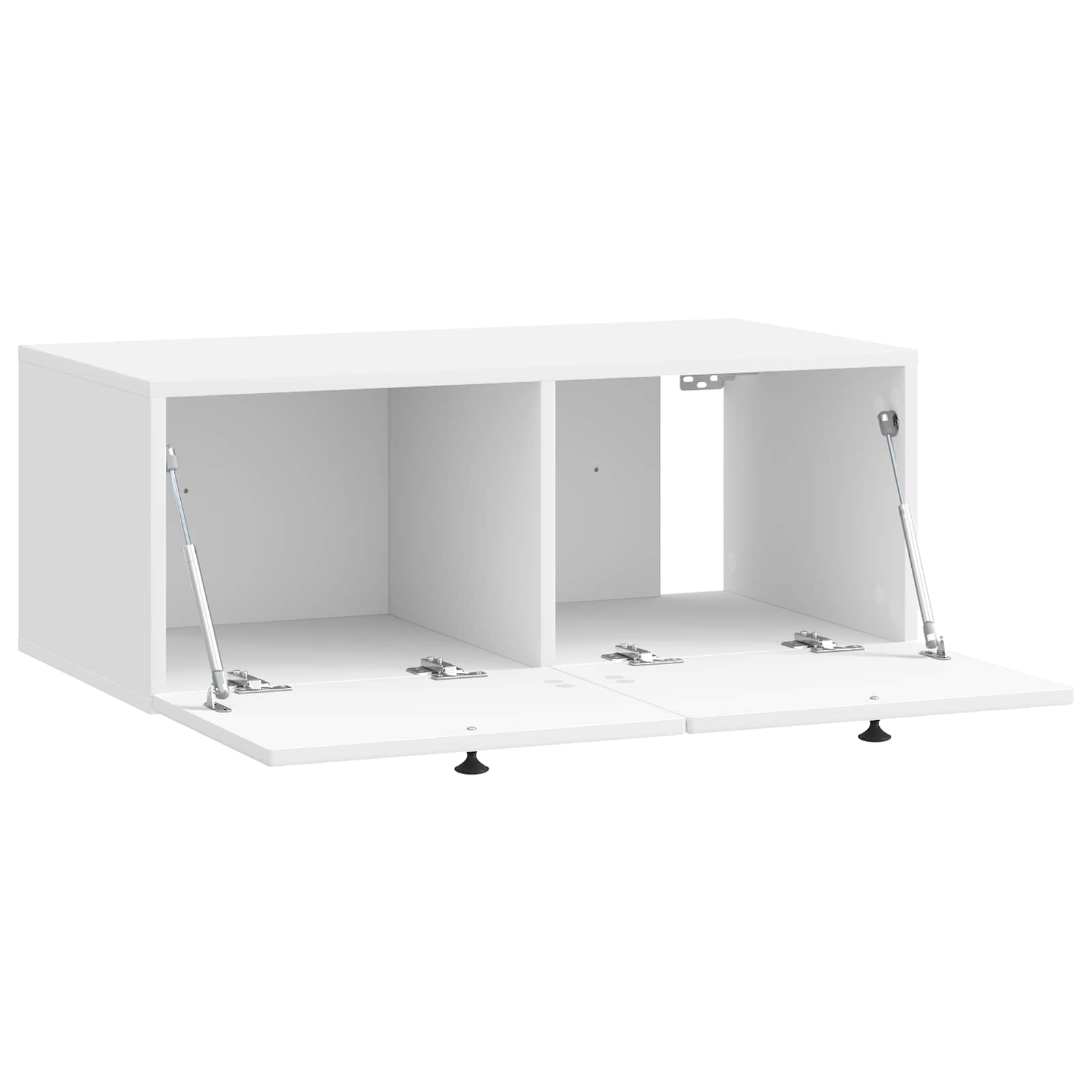 Meuble TV mural Montage mural Blanc brillant 78,5 x 41 x 30 cm - XIOS
