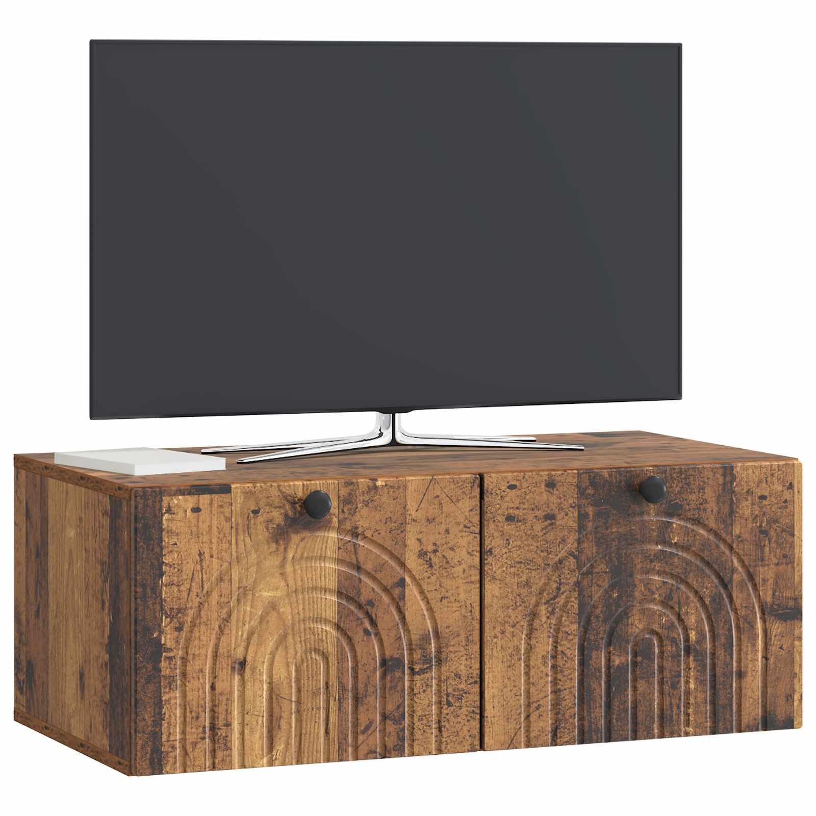 Meuble TV mural Bois ancien 78,5 x 41 x 30 cm Bois d'ingénierie - XIOS