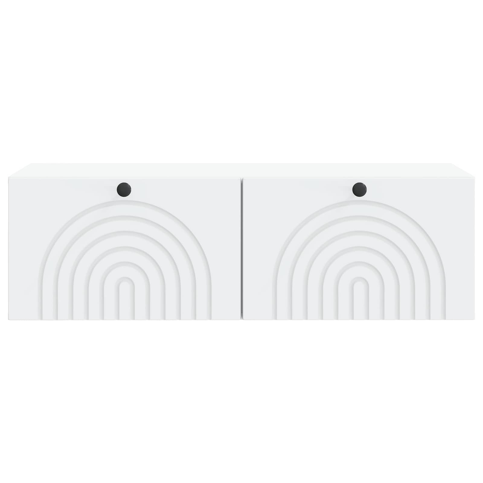 Meuble TV mural Blanc 99 x 41 x 30 cm Bois d'ingénierie - XIOS