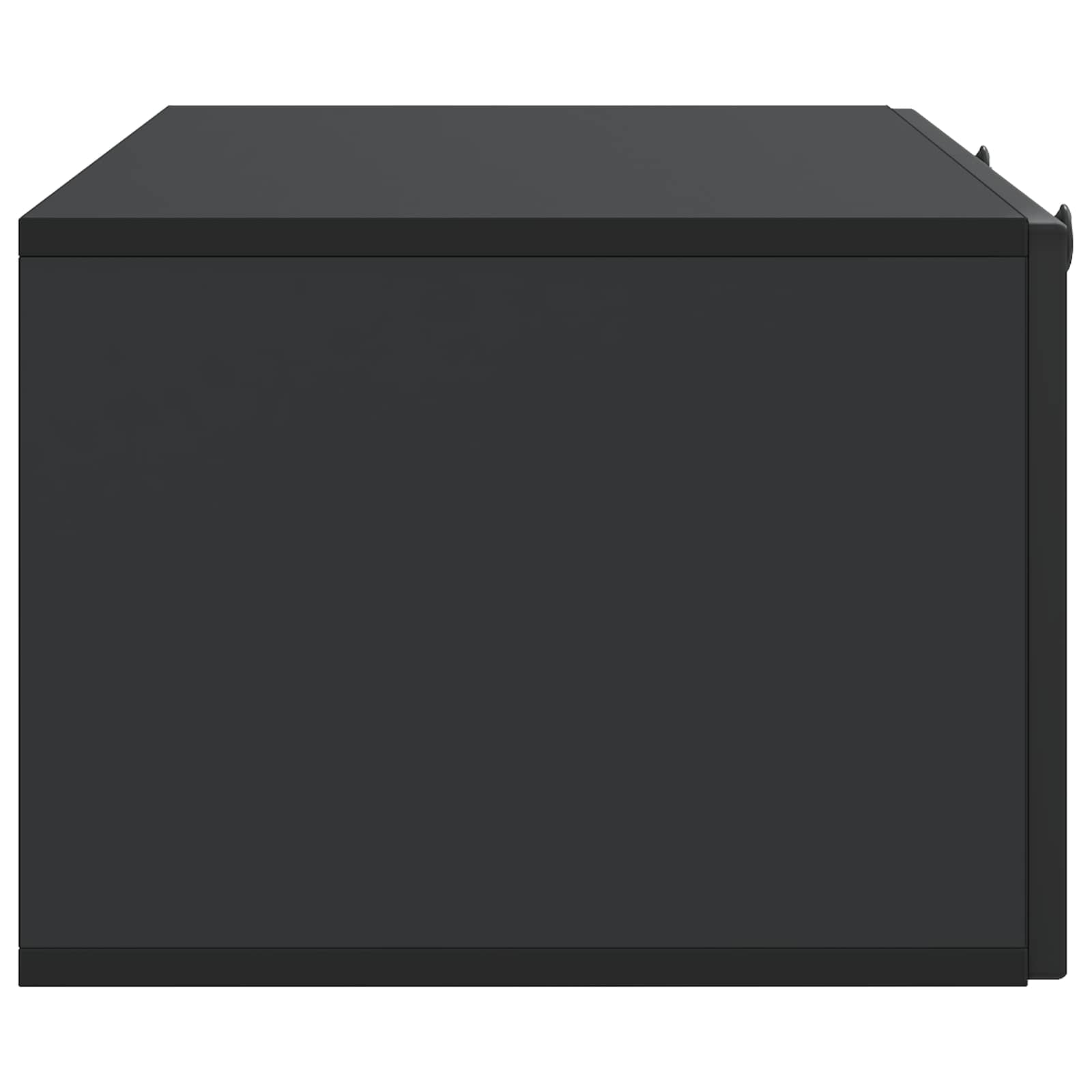 Meuble TV mural Noir 99 x 41 x 30 cm Bois d'ingénierie - XIOS