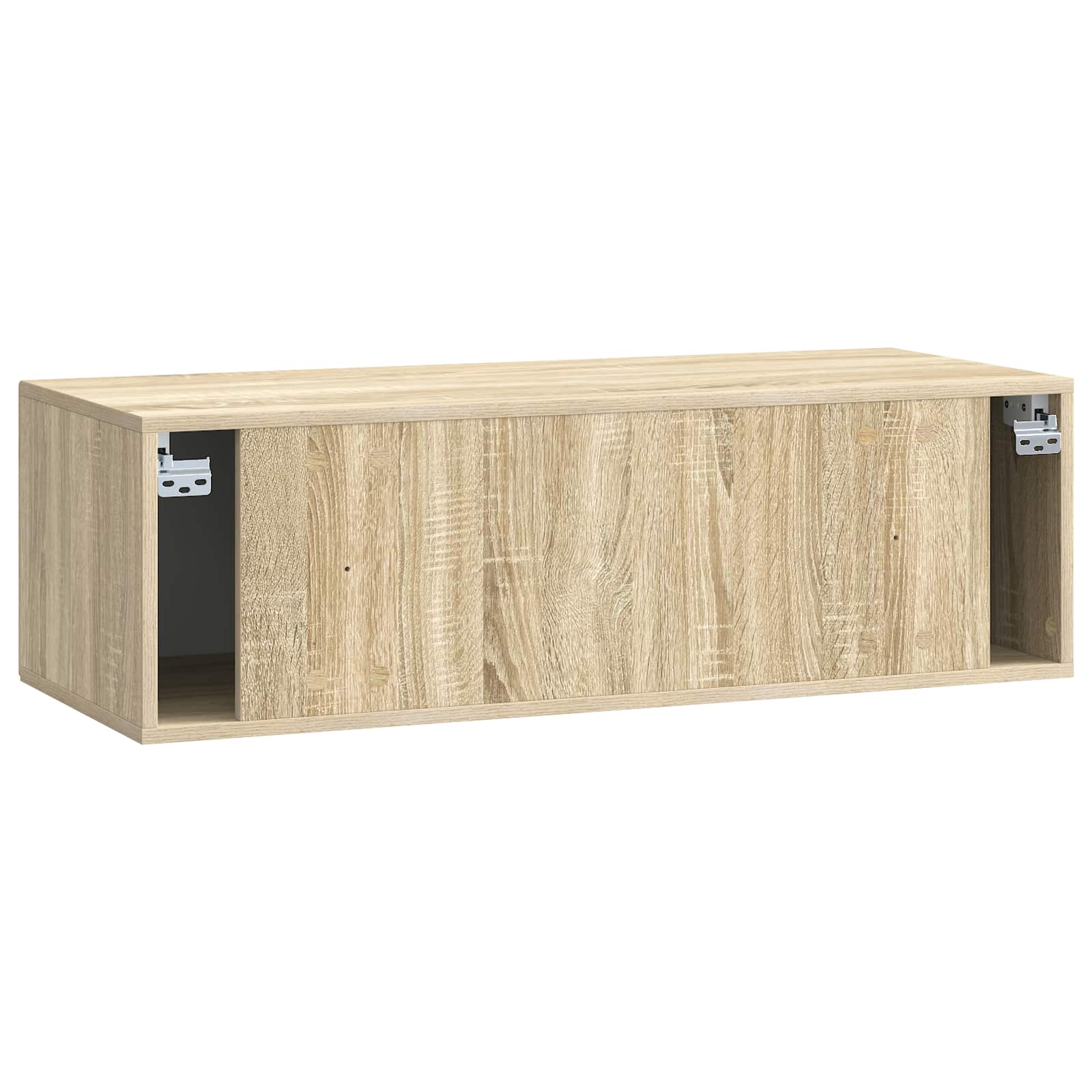 Meuble TV mural Chêne Sonoma 98 x 41 x 30 cm Bois d'ingénierie - XIOS