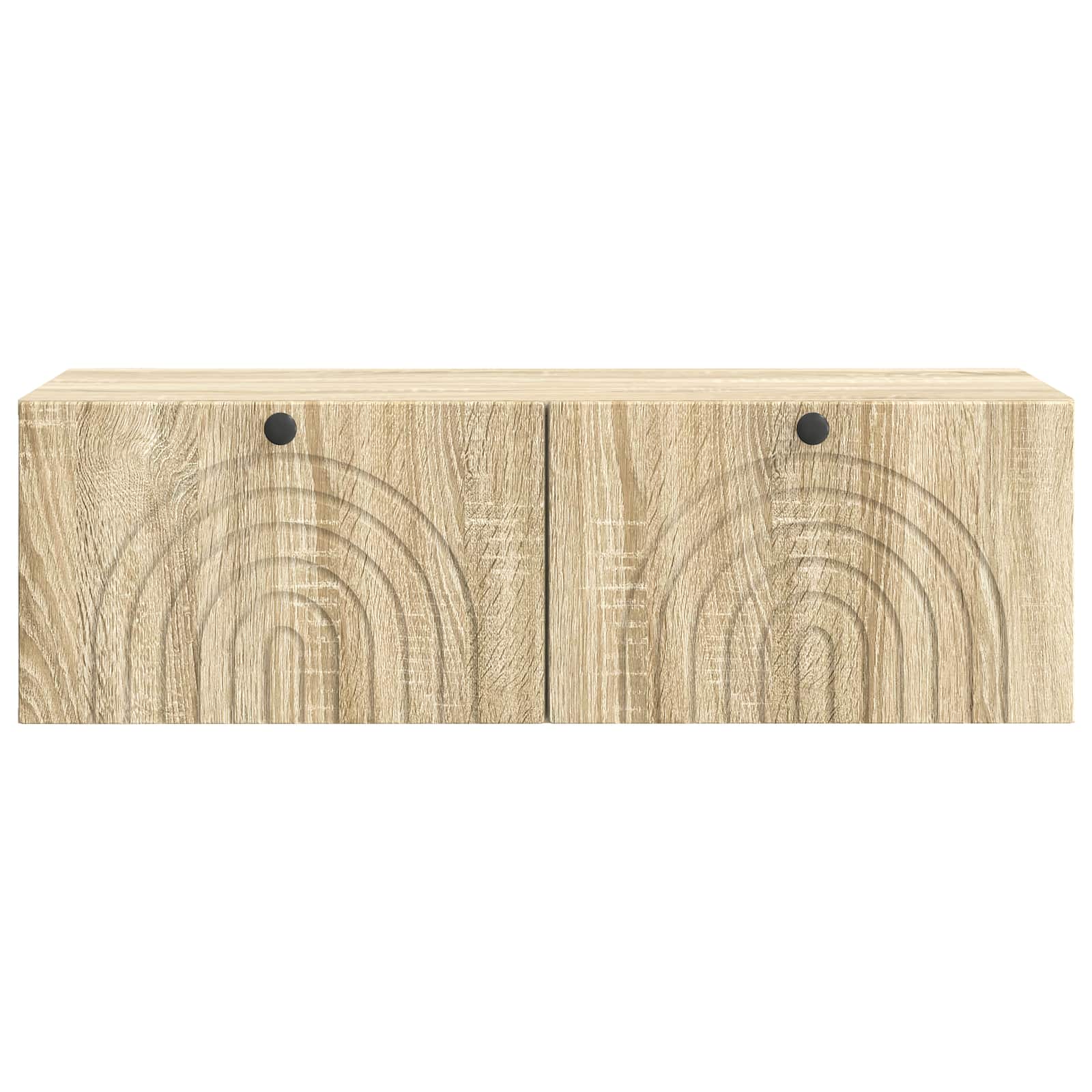 Meuble TV mural Chêne Sonoma 98 x 41 x 30 cm Bois d'ingénierie - XIOS