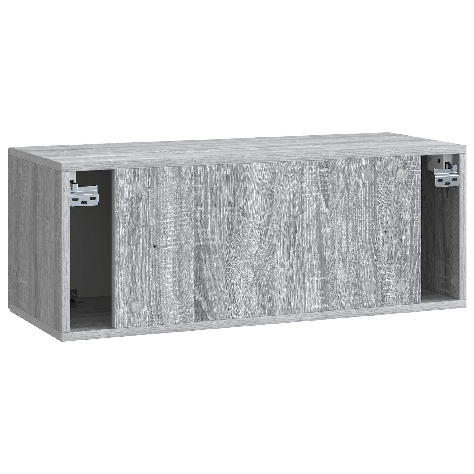 Meuble TV mural Sonoma gris 78,5 x 31 x 30 cm Bois d'ingénierie - XIOS