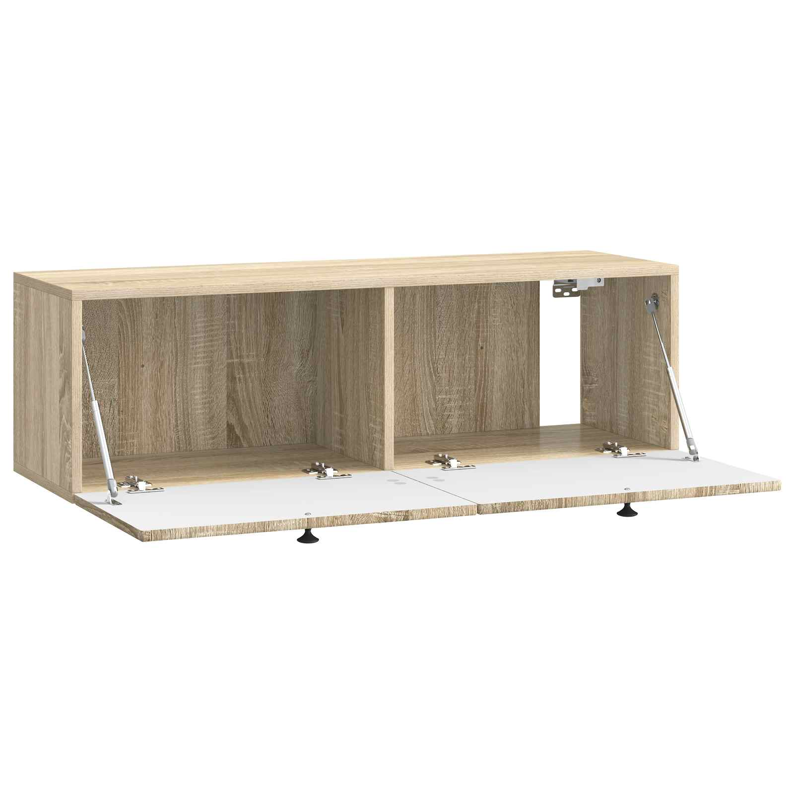 Meuble TV mural Chêne Sonoma 98 x 31 x 30 cm Bois d'ingénierie - XIOS