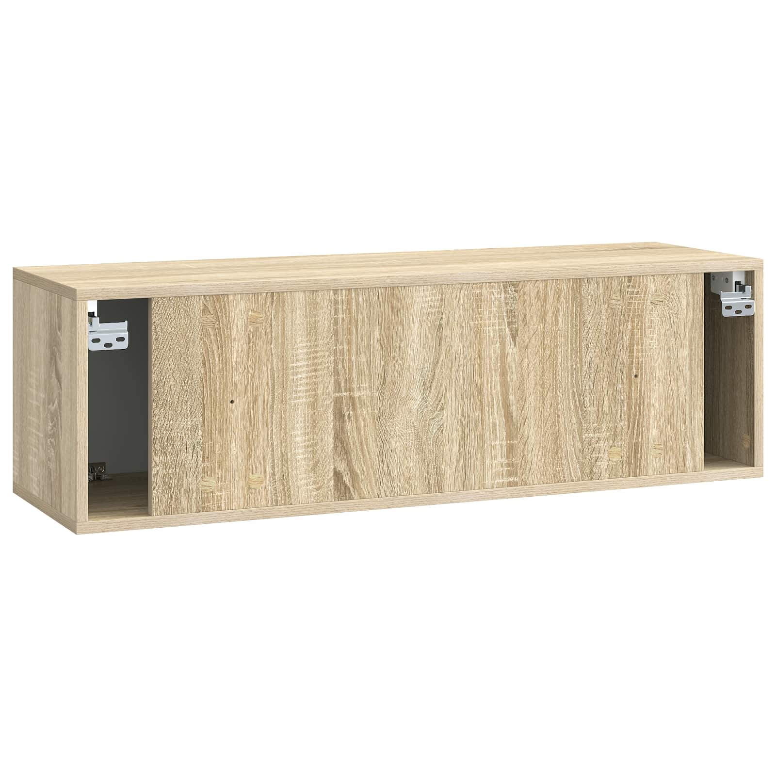Meuble TV mural Chêne Sonoma 98 x 31 x 30 cm Bois d'ingénierie - XIOS