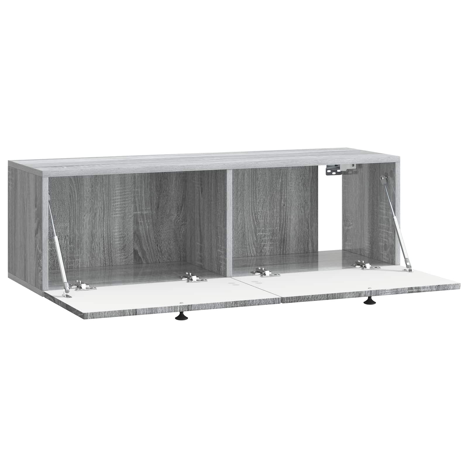 Meuble TV mural Sonoma gris 98 x 31 x 30 cm Bois d'ingénierie - XIOS