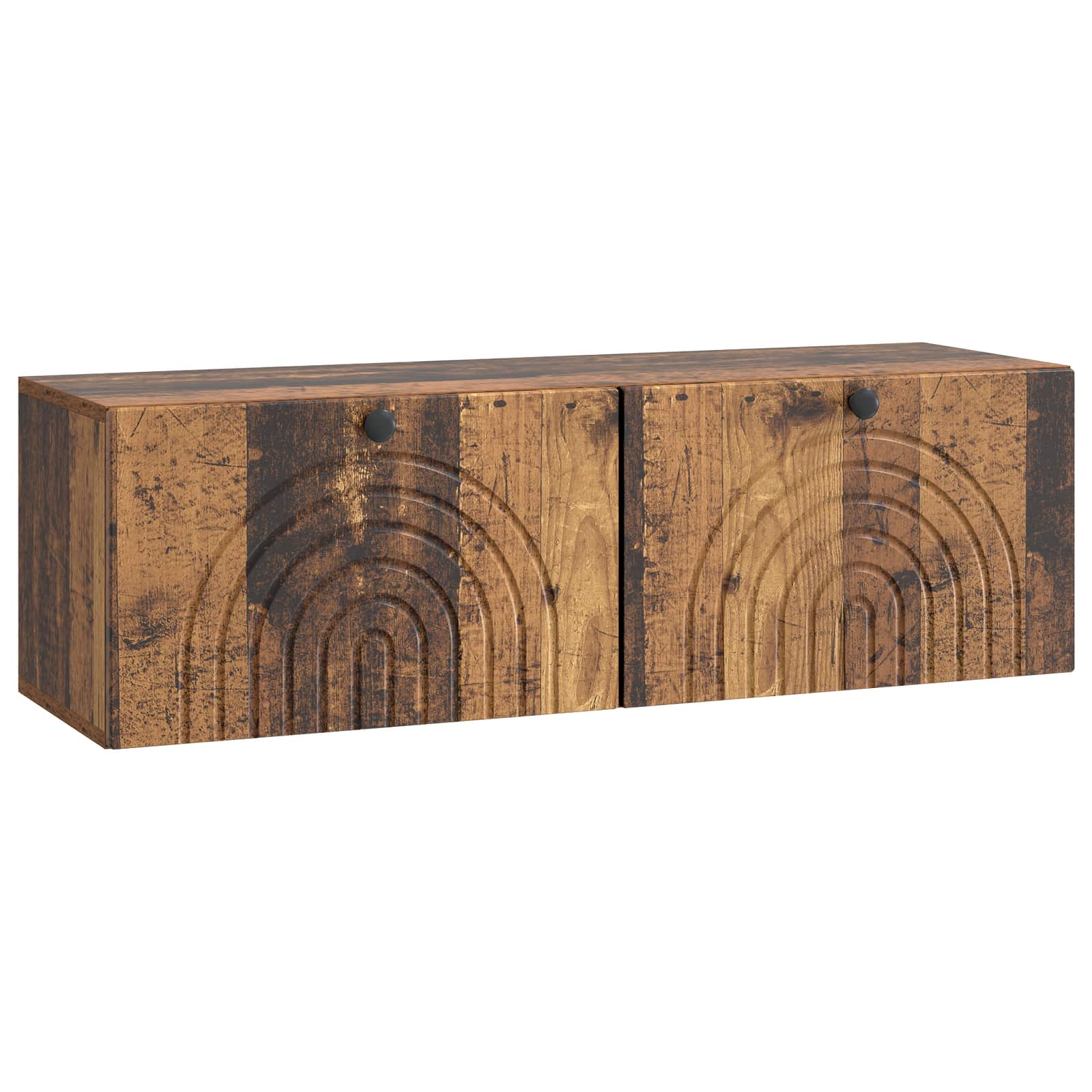 Meuble TV mural Bois ancien 98 x 31 x 30 cm Bois d'ingénierie - XIOS