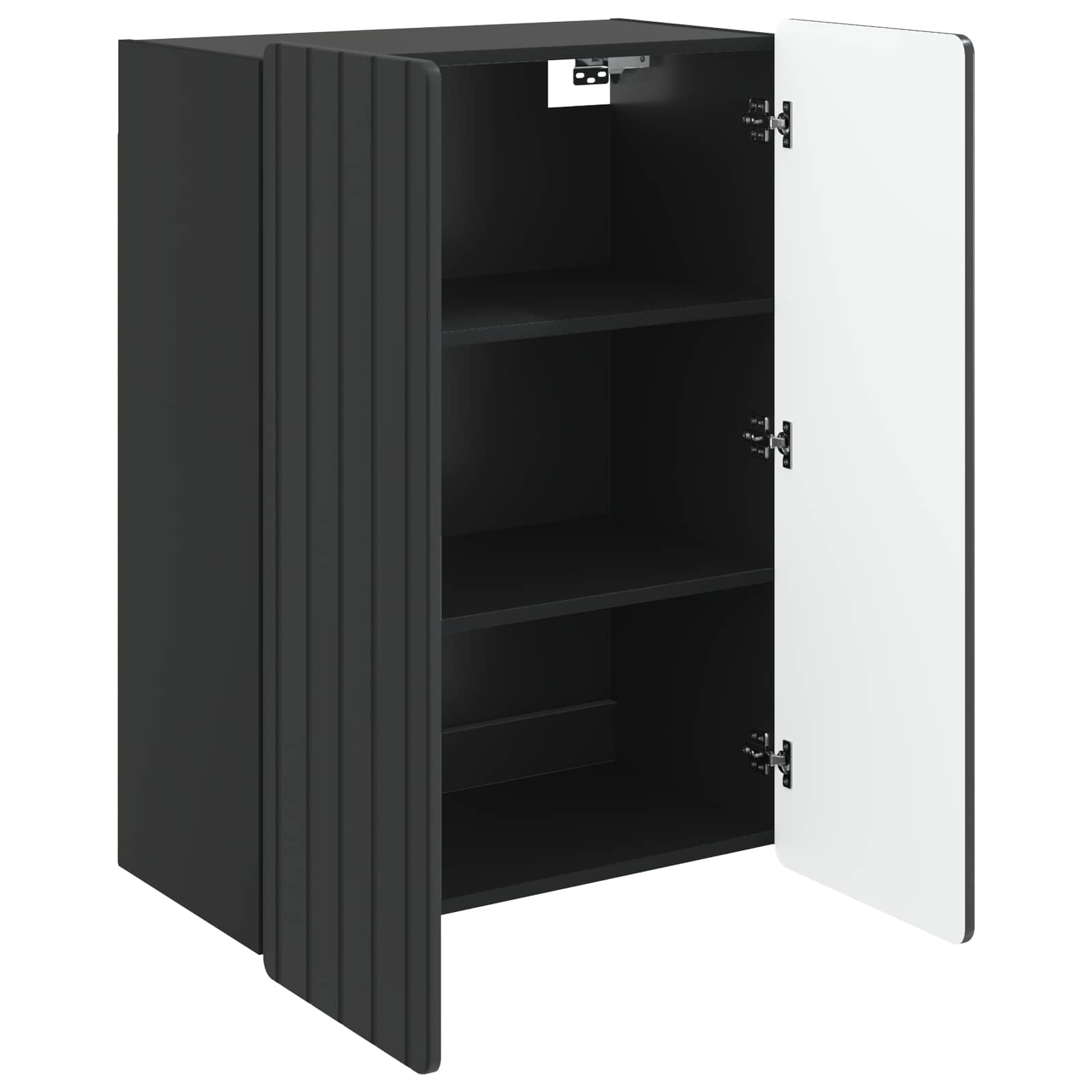 Armoire Murale Noir 66 x 34,5 x 92 cm Bois d'ingénierie - XIOS