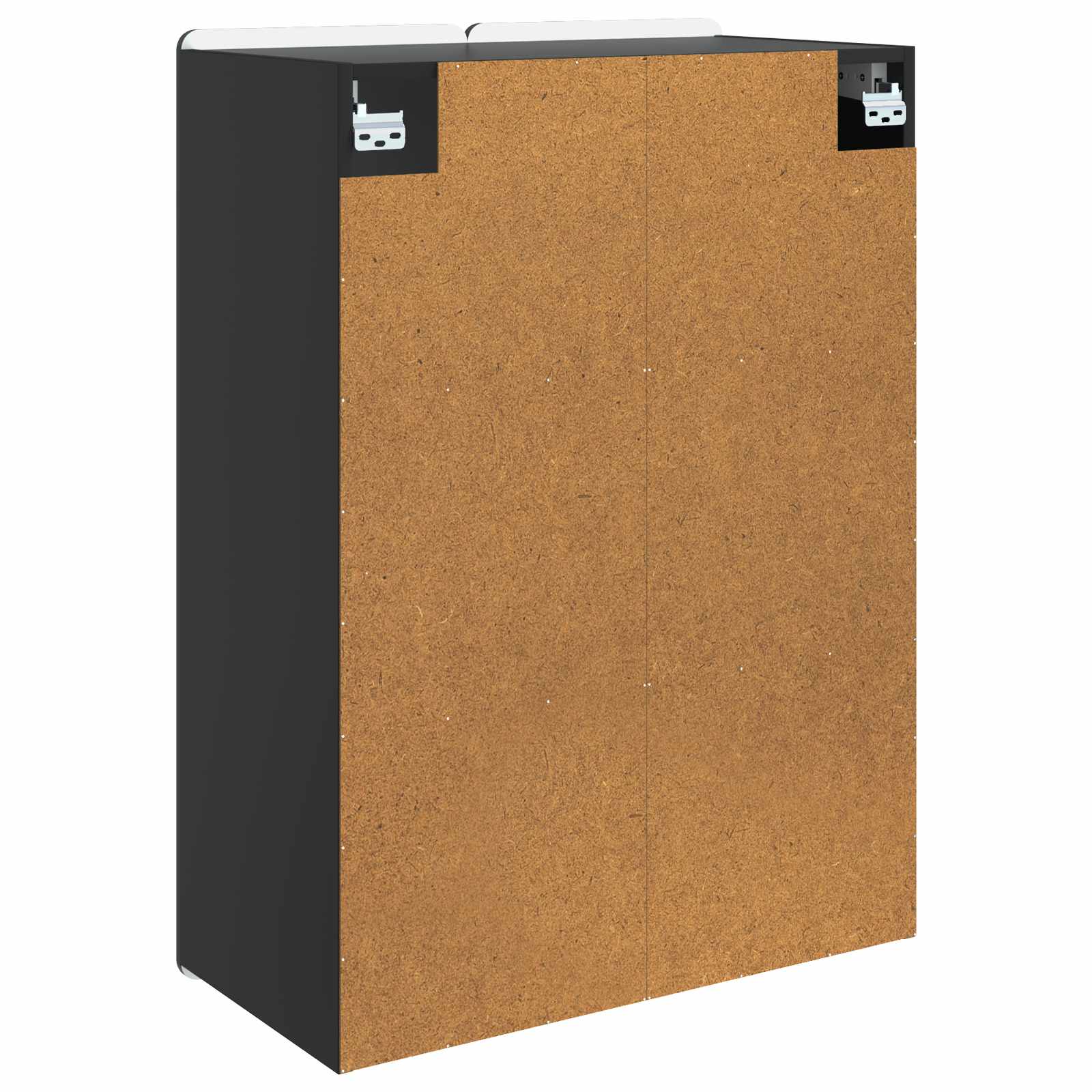 Armoire Murale Noir 66 x 34,5 x 92 cm Bois d'ingénierie - XIOS