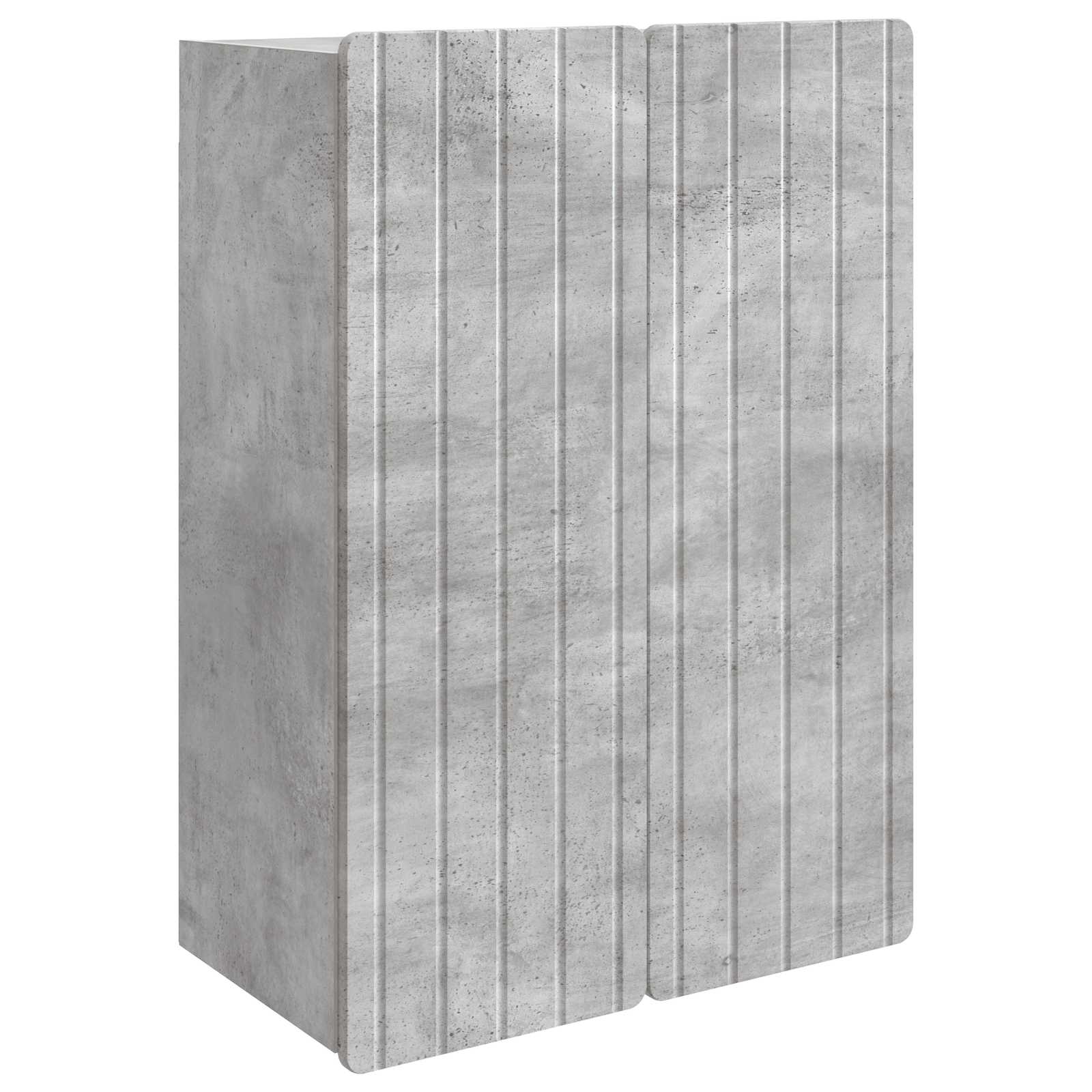 Armoire Murale Gris béton 66 x 34,5 x 92 cm Bois d'ingénierie - XIOS