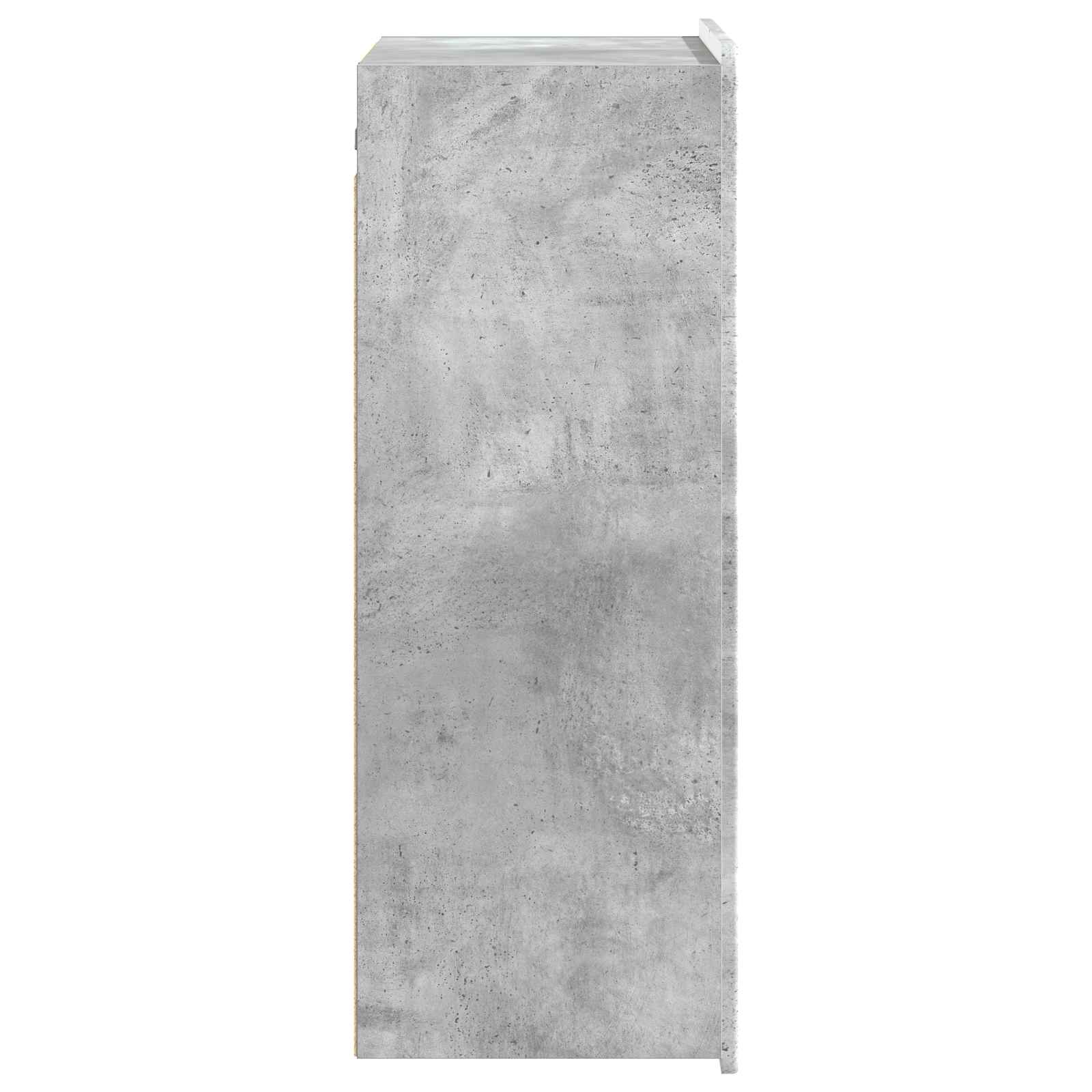 Armoire Murale Gris béton 66 x 34,5 x 92 cm Bois d'ingénierie - XIOS
