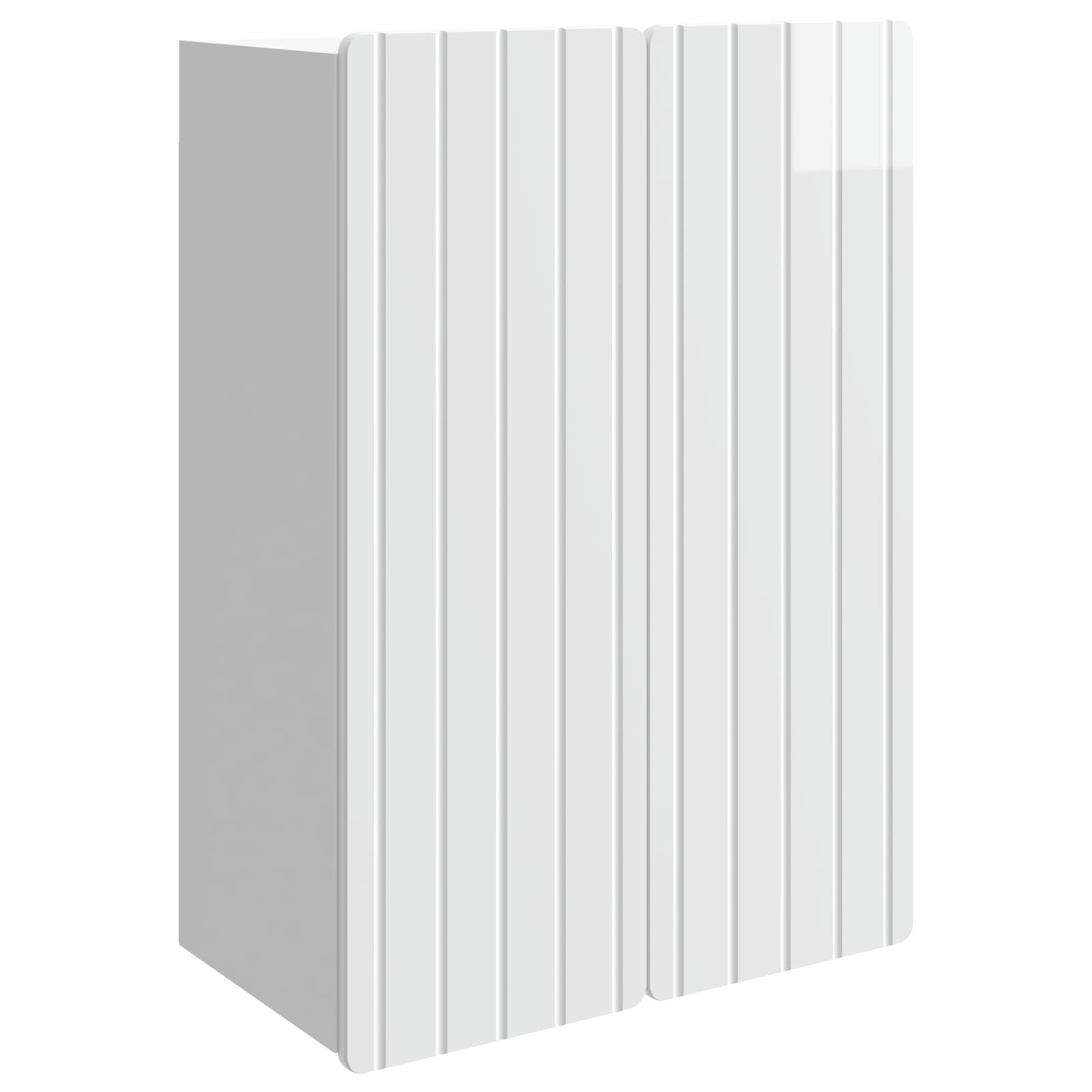 Armoire Murale Blanc brillant 66 x 34,5 x 92 cm - XIOS