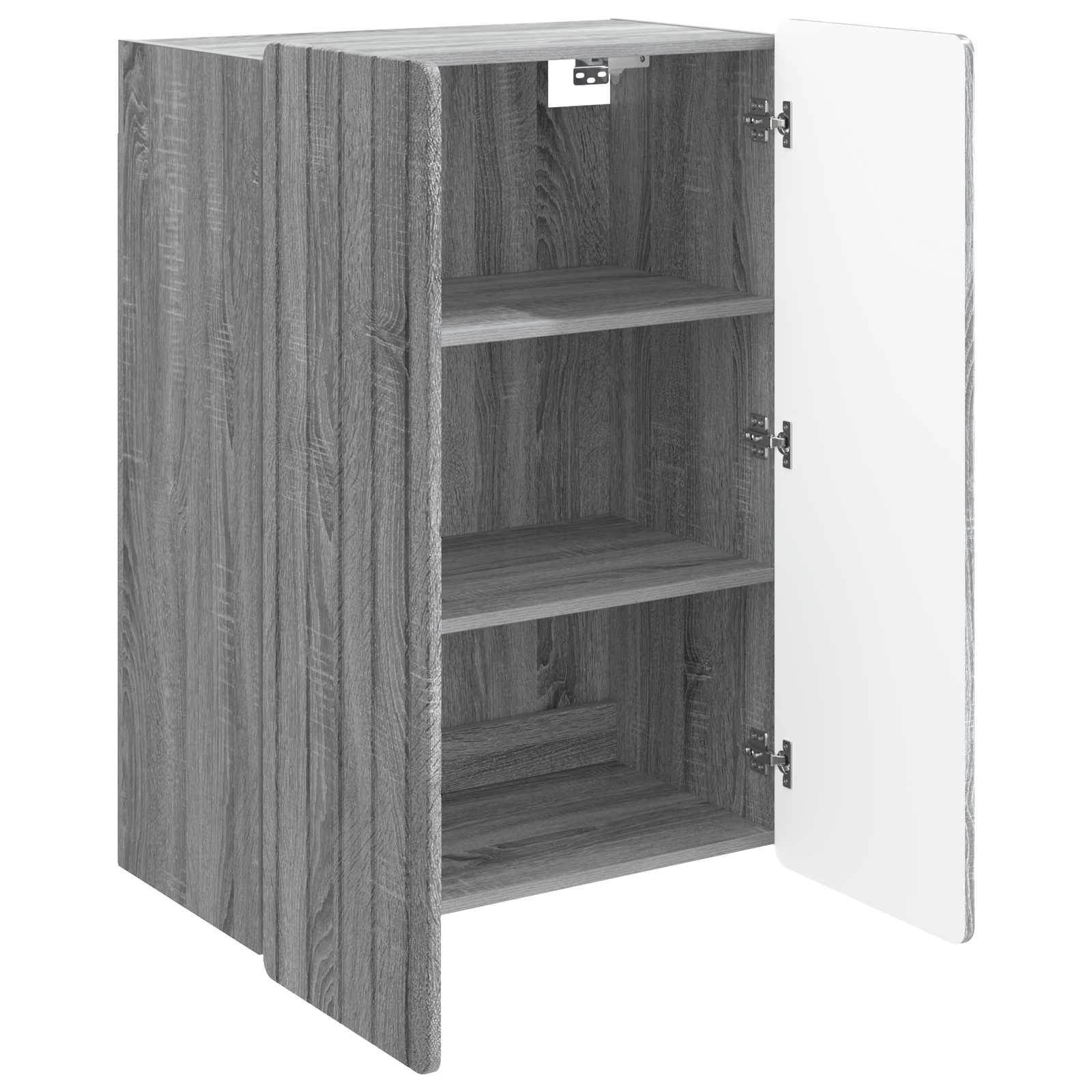 Armoire Murale Sonoma gris 66 x 34,5 x 92 cm Bois d'ingénierie - XIOS