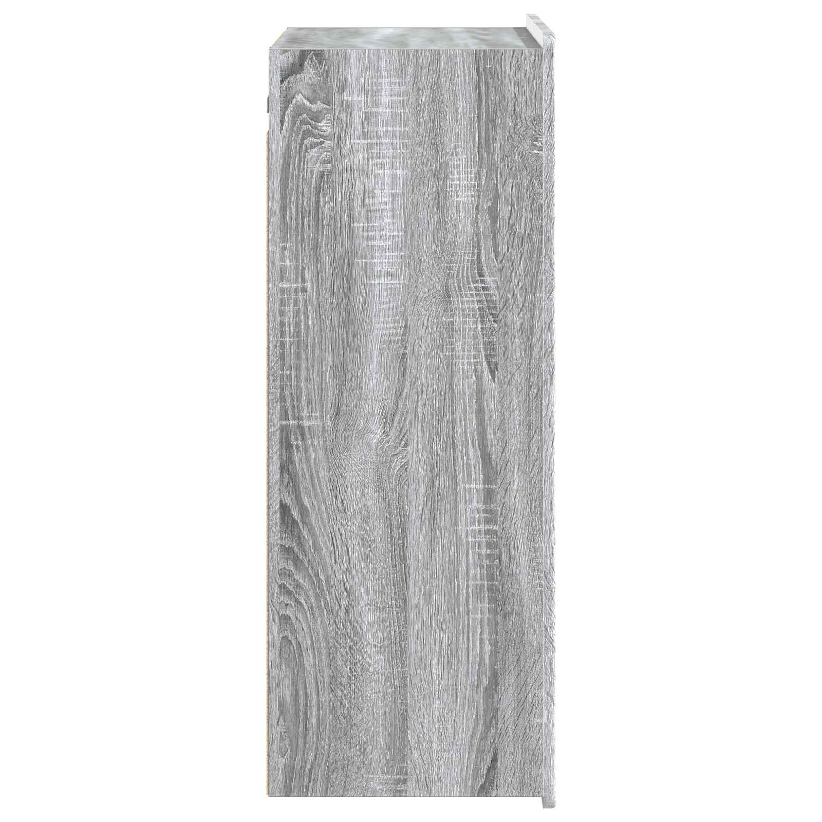 Armoire Murale Sonoma gris 66 x 34,5 x 92 cm Bois d'ingénierie - XIOS