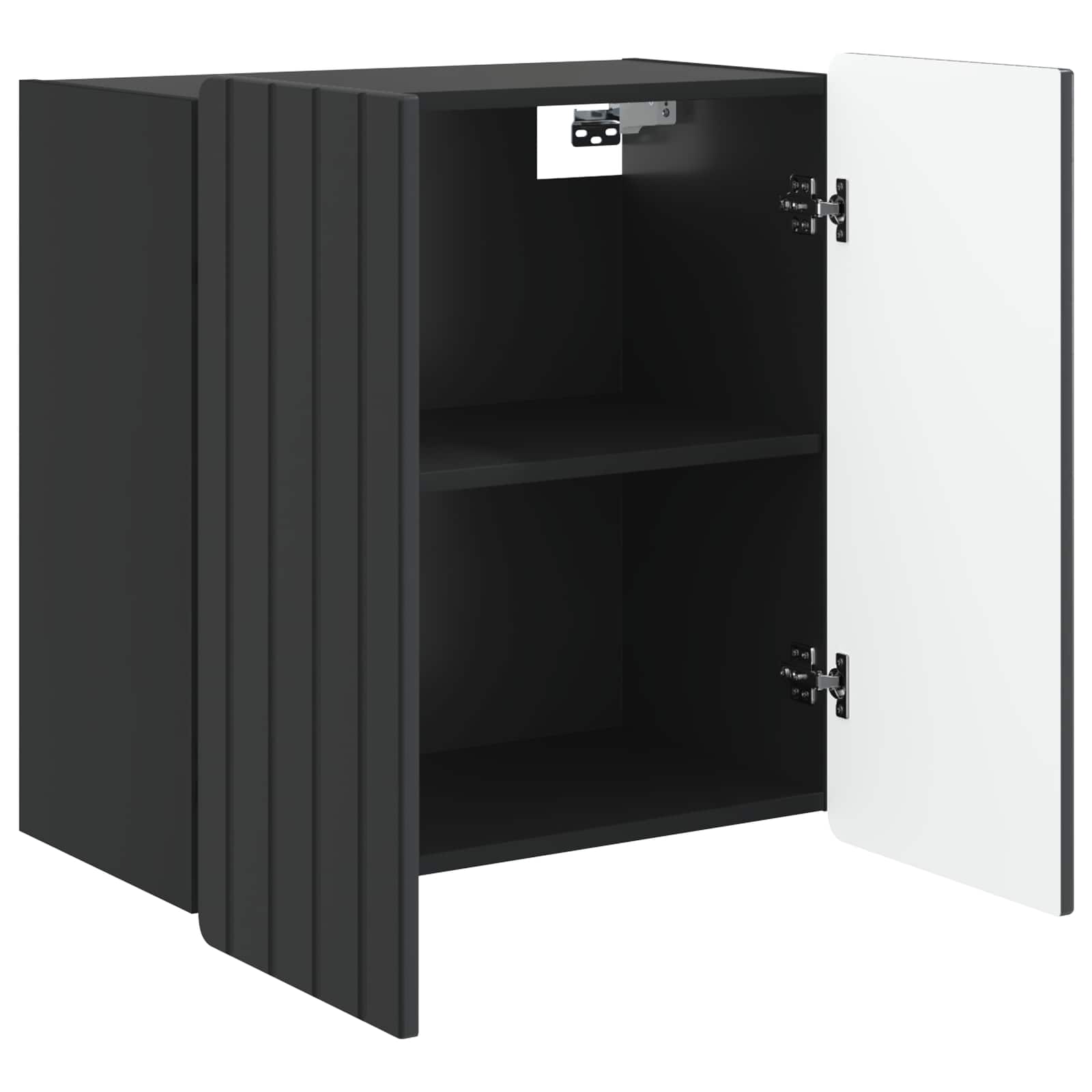 Armoire Murale Noir 59 x 31 x 64 cm Bois d'ingénierie - XIOS