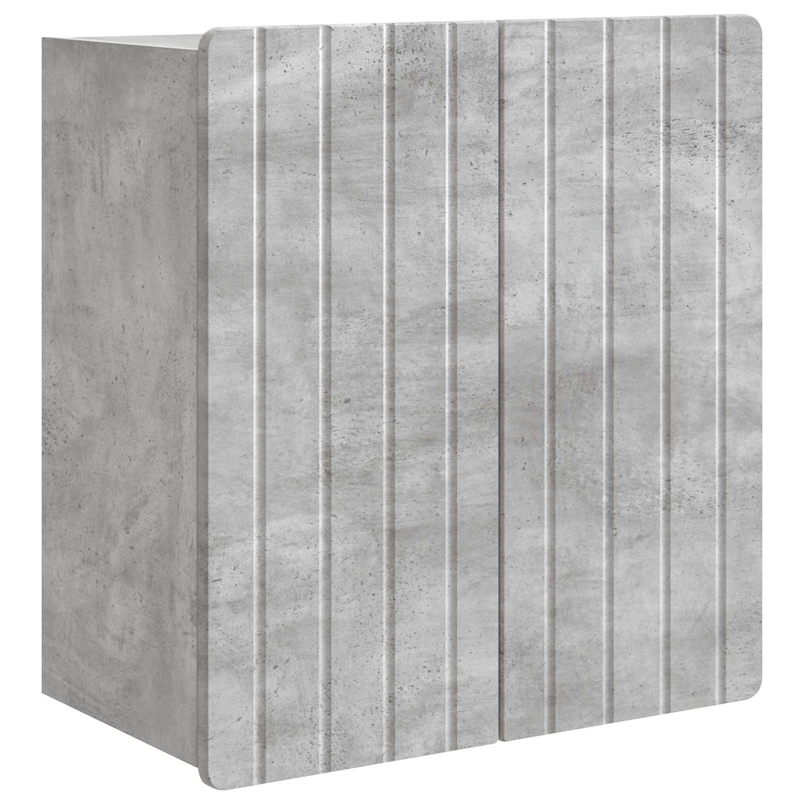 Armoire Murale Gris béton 59 x 31 x 64 cm Bois d'ingénierie - XIOS