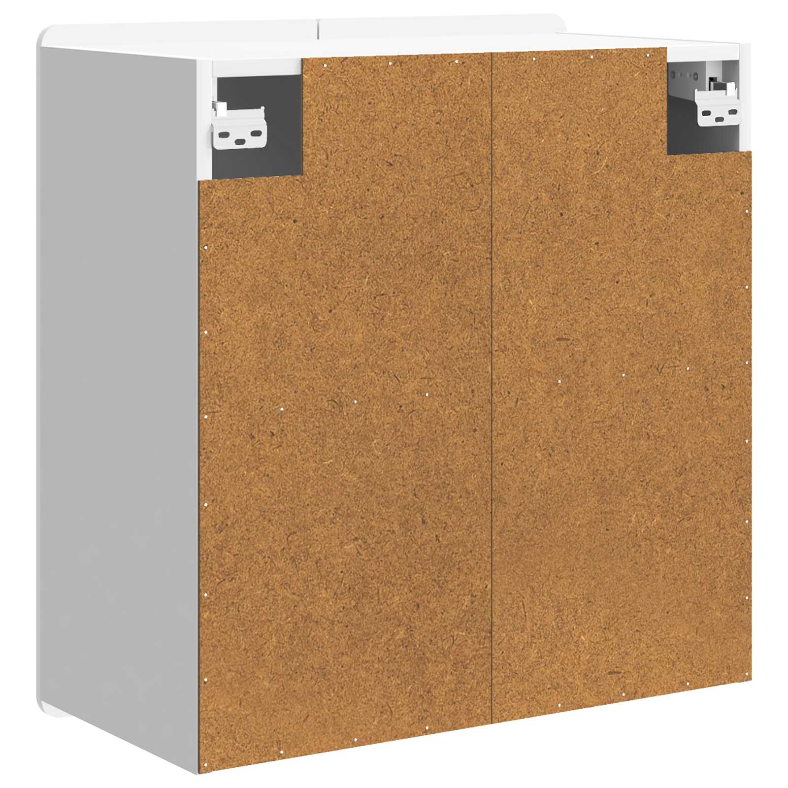 Armoire Murale Blanc brillant 59 x 31 x 64 cm Bois d'ingénierie - XIOS