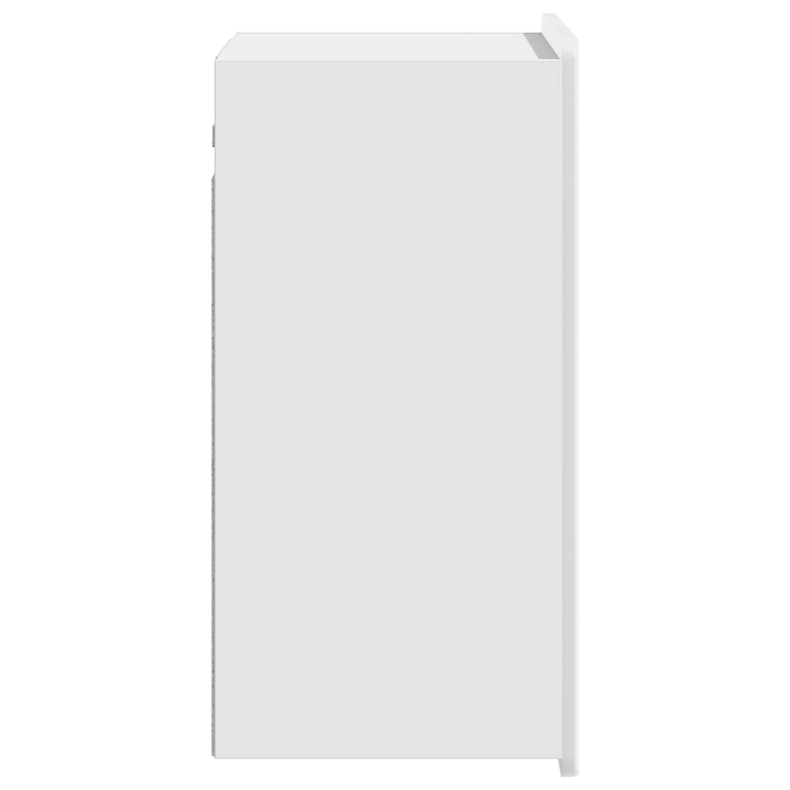Armoire Murale Blanc brillant 59 x 31 x 64 cm Bois d'ingénierie - XIOS