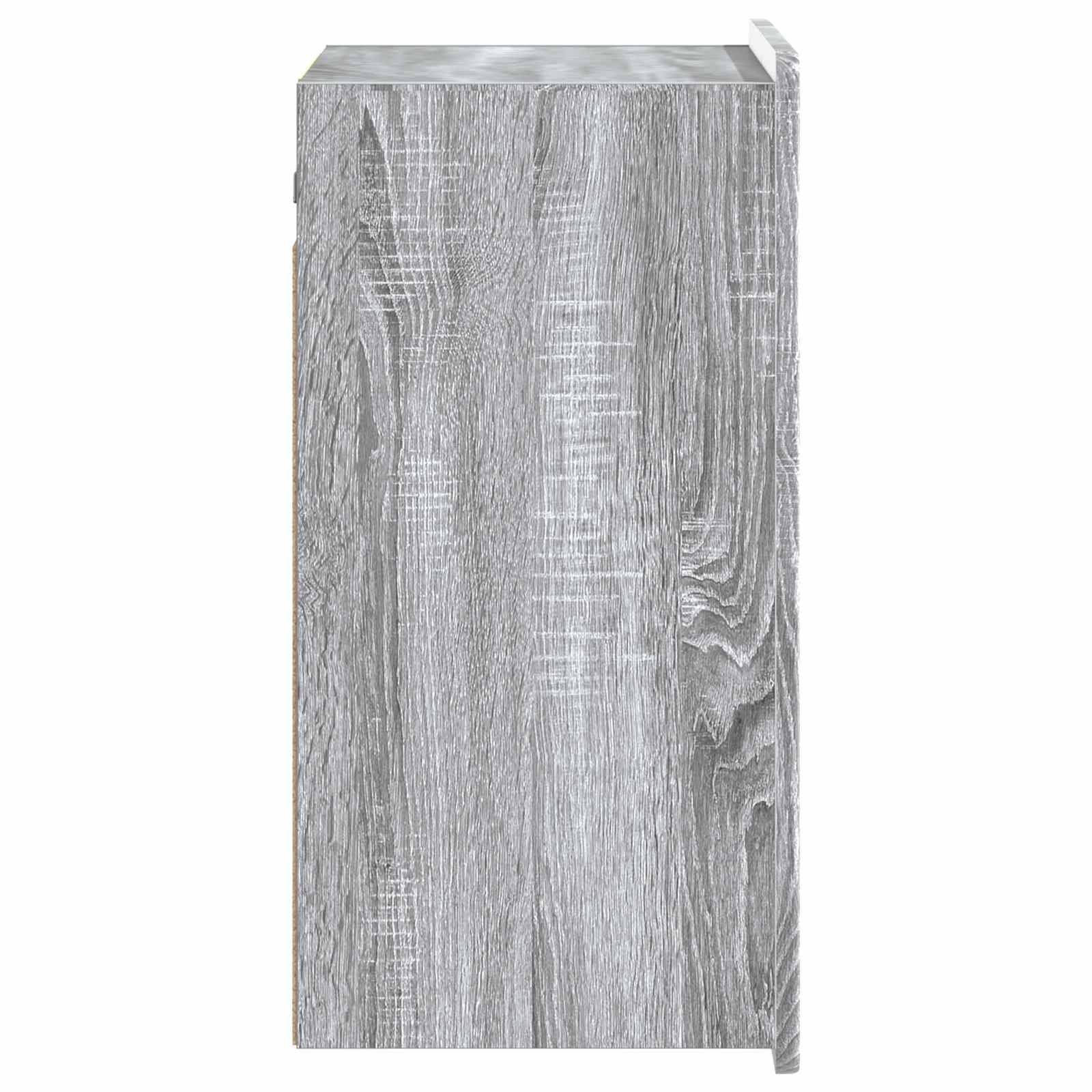 Armoire Murale Sonoma gris 59 x 31 x 64 cm Bois d'ingénierie - XIOS