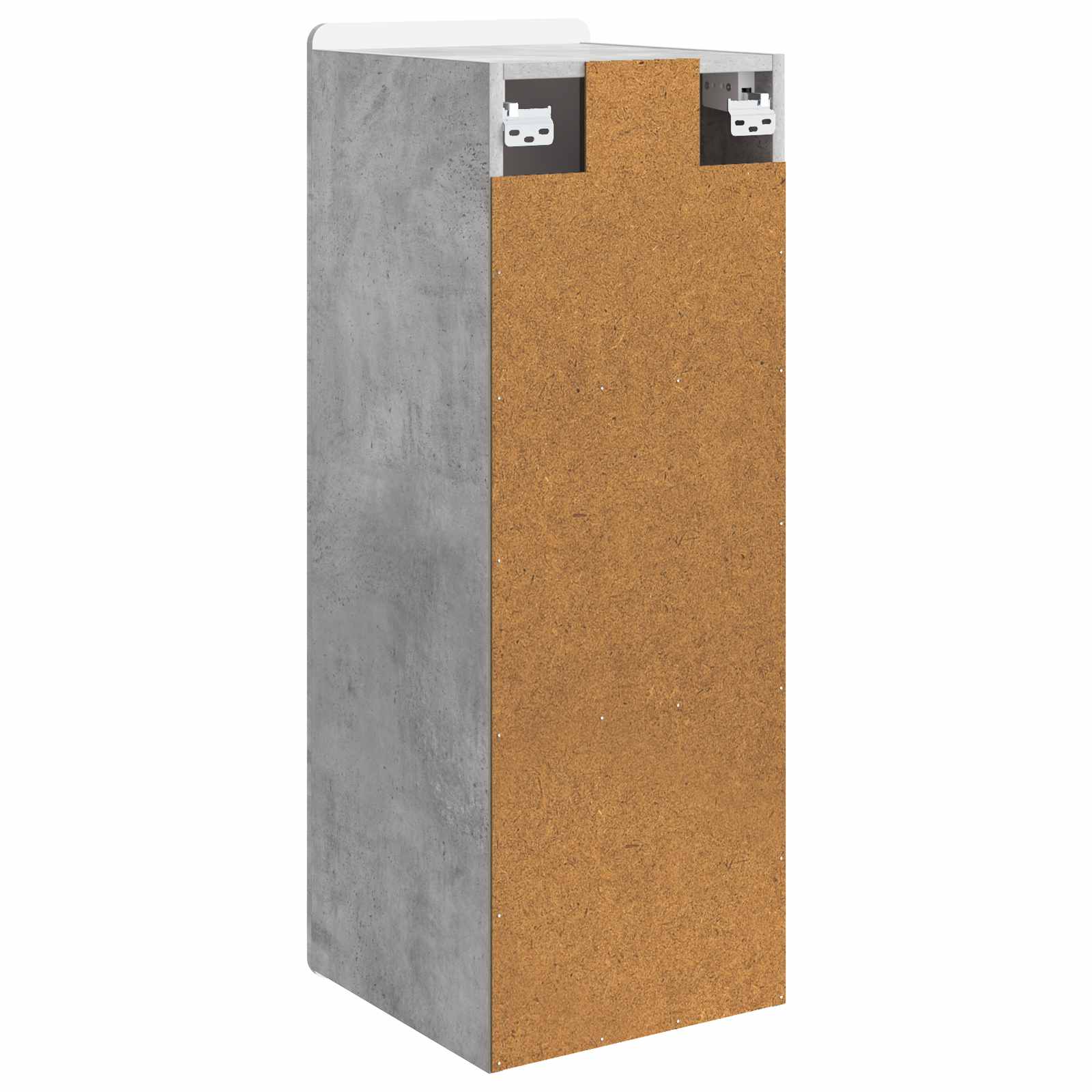 Armoire Murale Gris béton 33 x 34,5 x 94 cm Bois d'ingénierie - XIOS