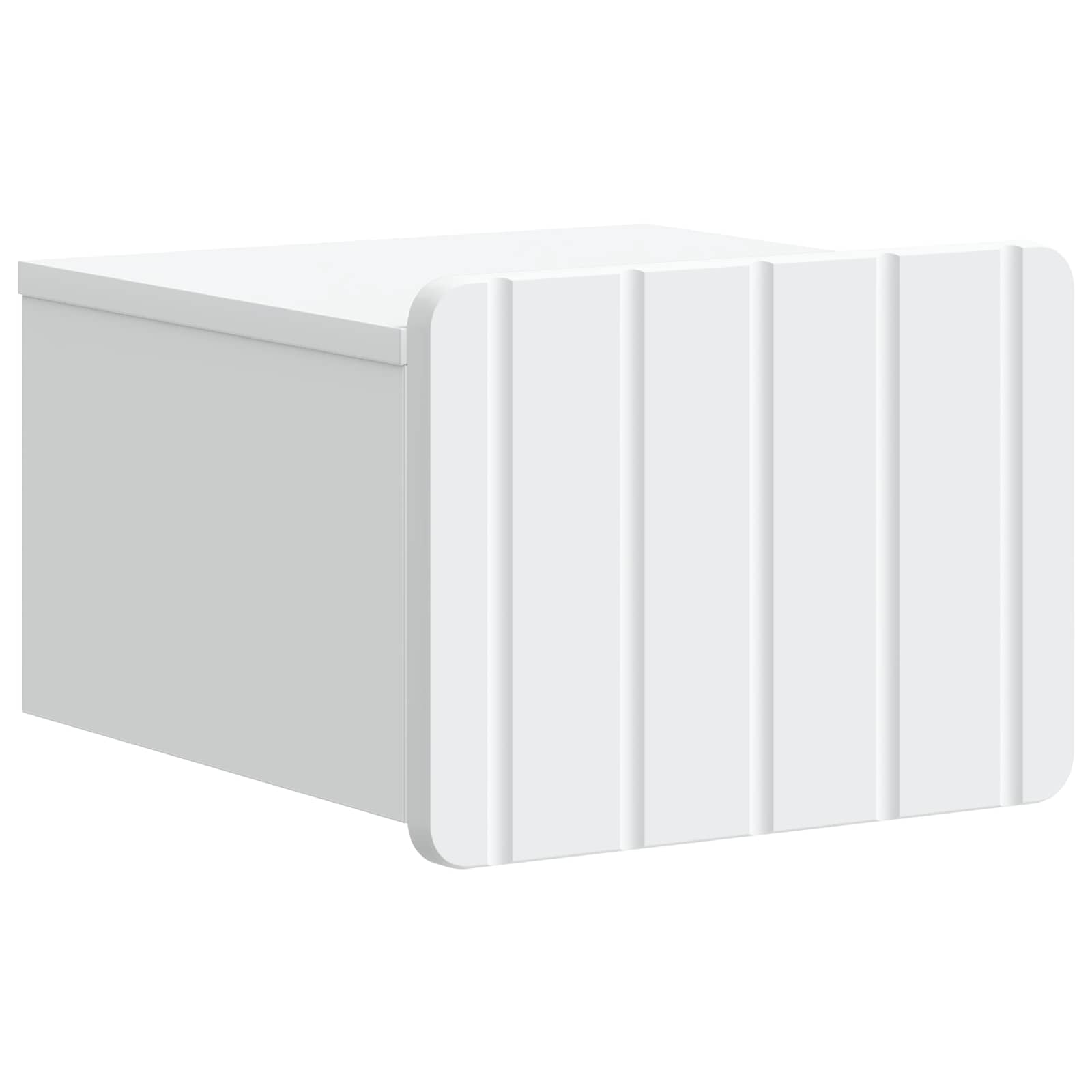 Cabinet de chevet mural 2 pcs Blanc 33 x 34,5 x 24 cm - XIOS