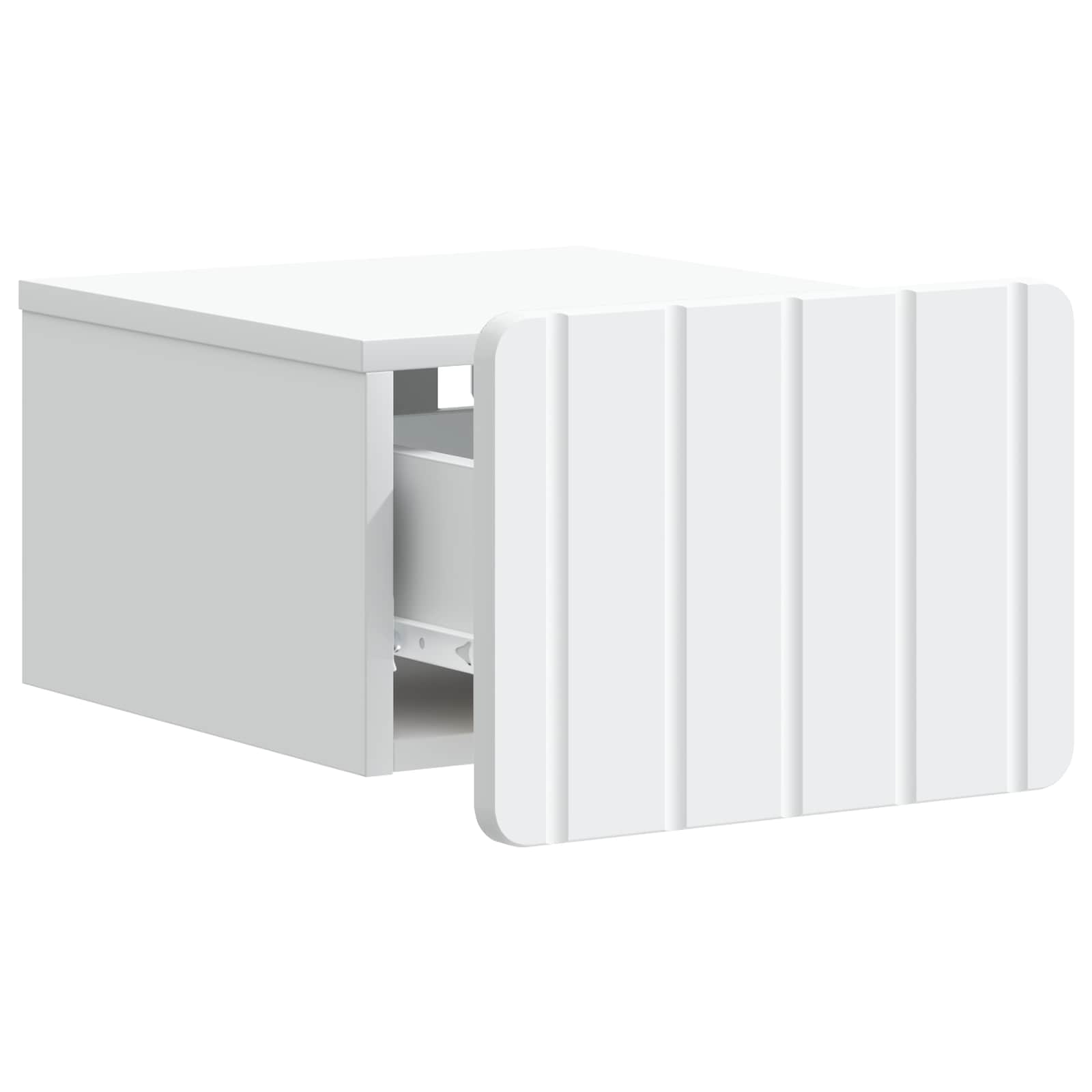 Cabinet de chevet mural 2 pcs Blanc 33 x 34,5 x 24 cm - XIOS