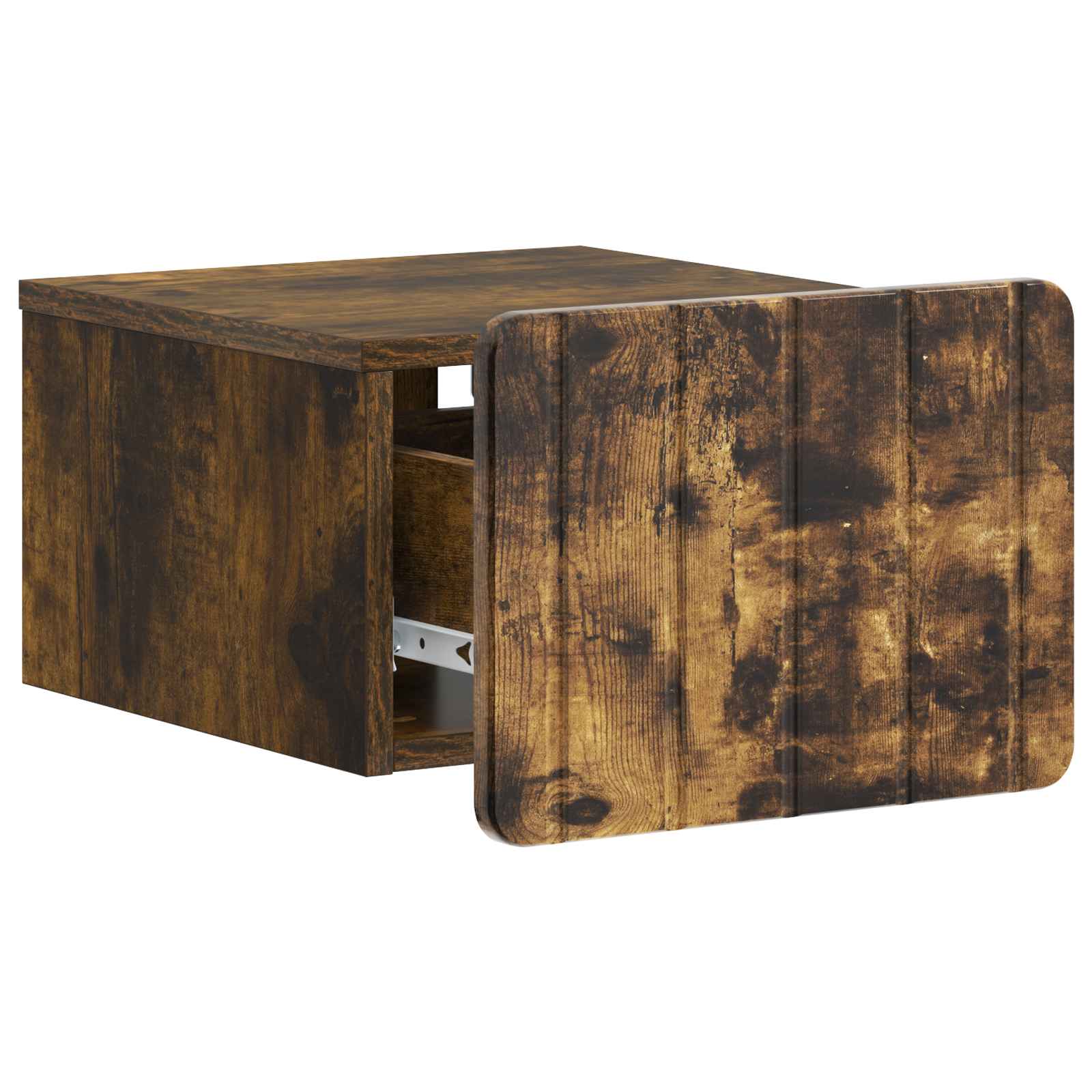 Cabinet de chevet mural 2 pcs Chêne fumé 33 x 34,5 x 24 cm - XIOS
