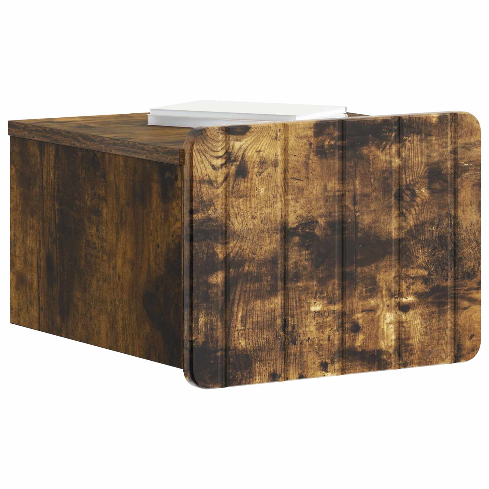 Cabinet de chevet mural 2 pcs Chêne fumé 33 x 34,5 x 24 cm - XIOS