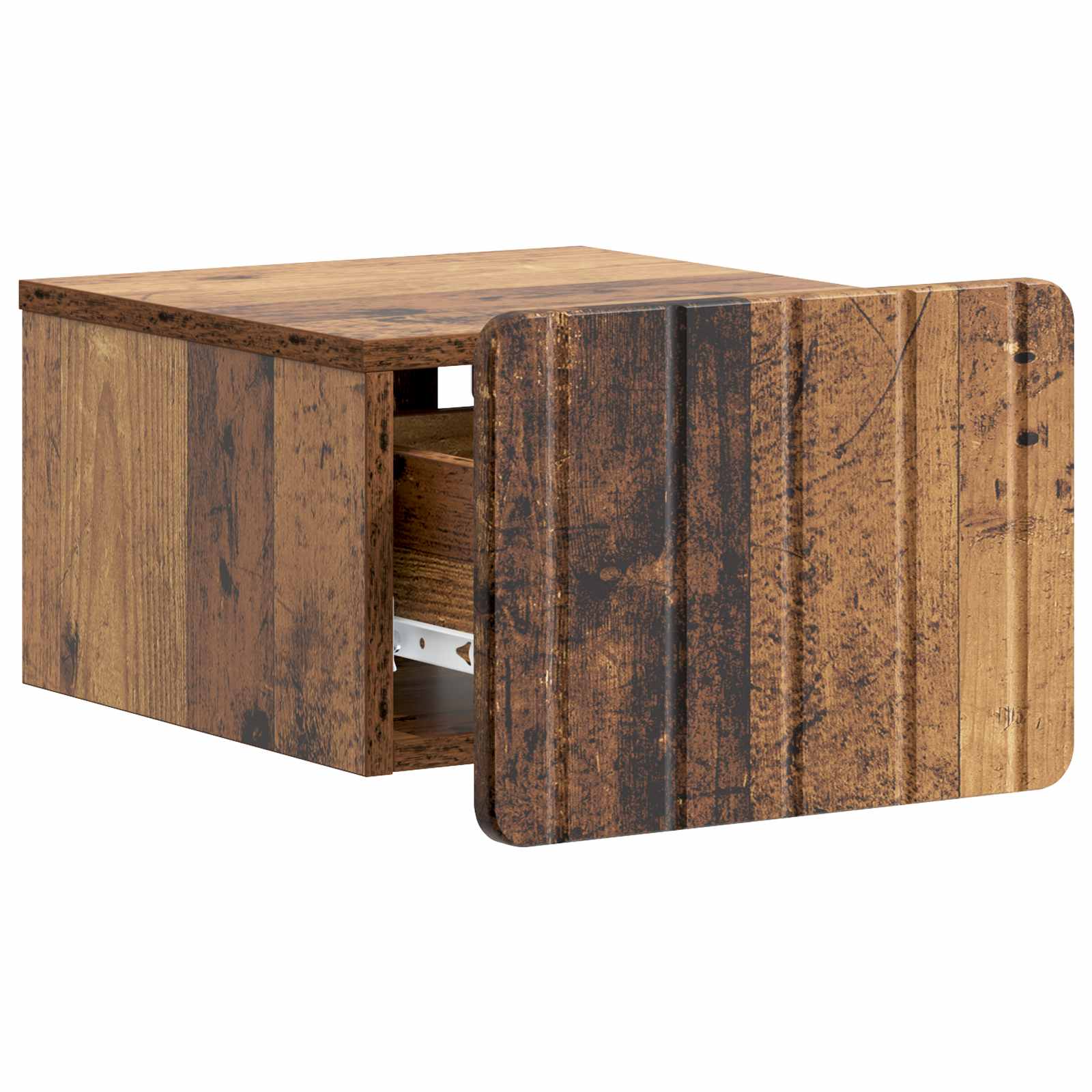 Cabinet de chevet mural 2 pcs Bois ancien 33 x 34,5 x 24 cm - XIOS