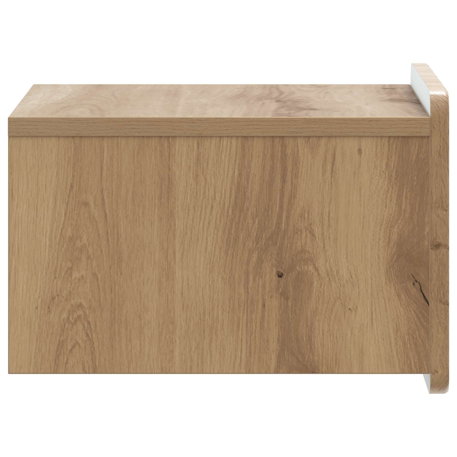 Cabinet de chevet mural Chêne artisanal 33 x 34,5 x 24 cm - XIOS