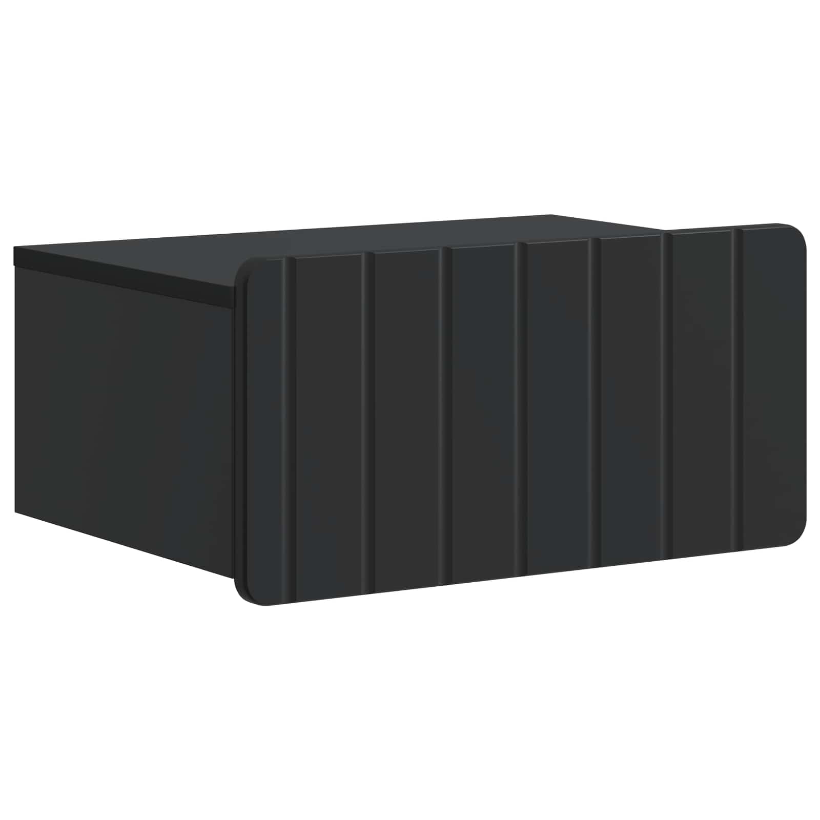 Cabinet de chevet mural 2 pcs Noir 49 x 34,5 x 24 cm - XIOS