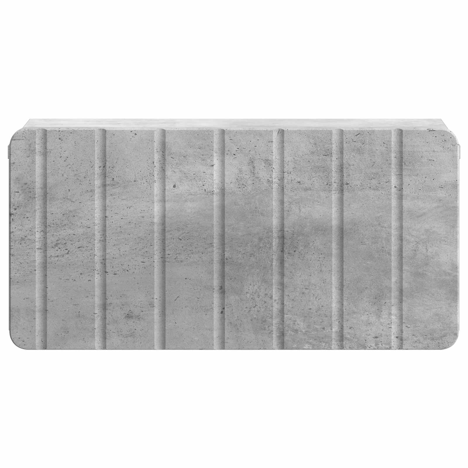 Cabinet de chevet mural 2 pcs Gris béton 49 x 34,5 x 24 cm - XIOS